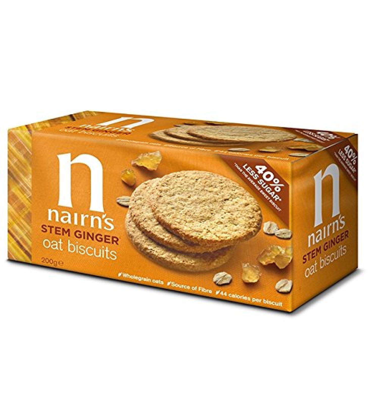 Lot de 10 biscuits sans bl au gingembre tige