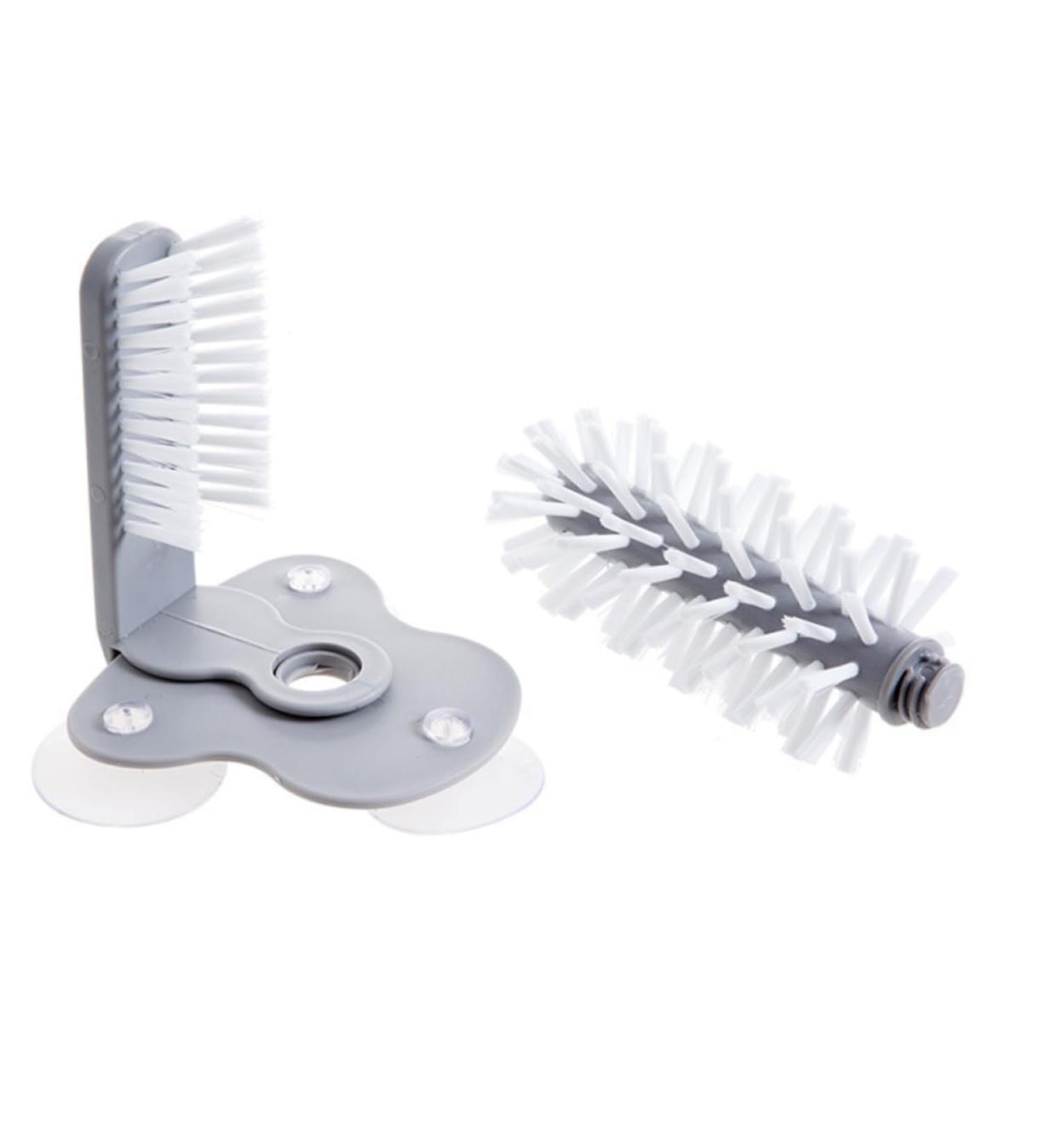 Solustring Nutritional Brush for Bottles | Earth Colors Cleaning Brush for Water Bottles Coffee Cups & Hoses Baby Safe (1 Pack) - Buy Online on GoSupps.com