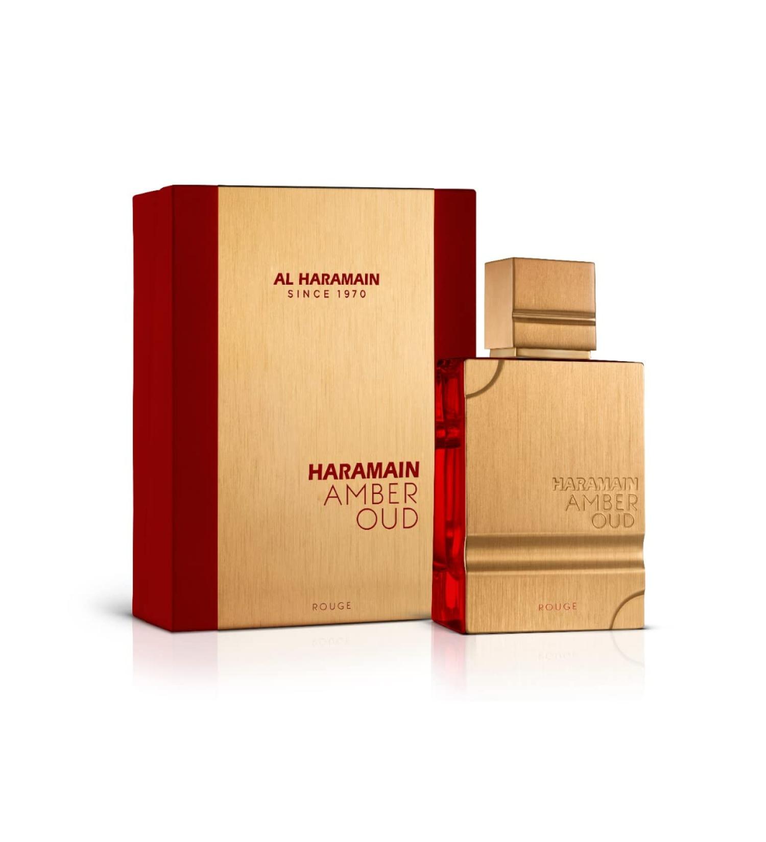 Al Haramain Amber Oud Rouge for Unisex Eau De Parfum Spray, 2 Ounce