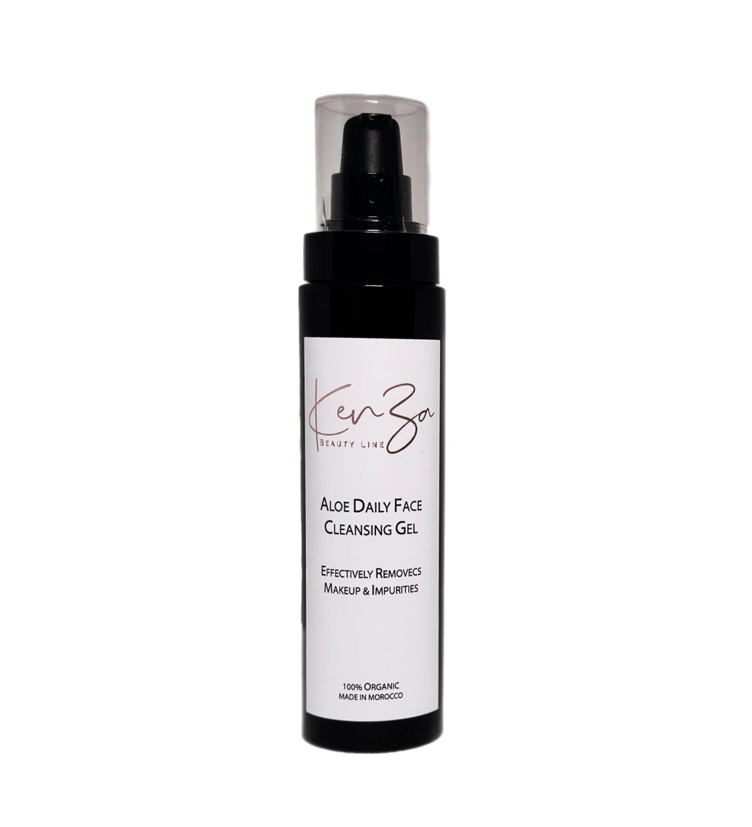 Gel Cleanser Aloe Face Wash - Gentle Daily Cleanser for All Skin Types | Deep Cleansing Sensitive Skin - Buy Online on GoSupps.com