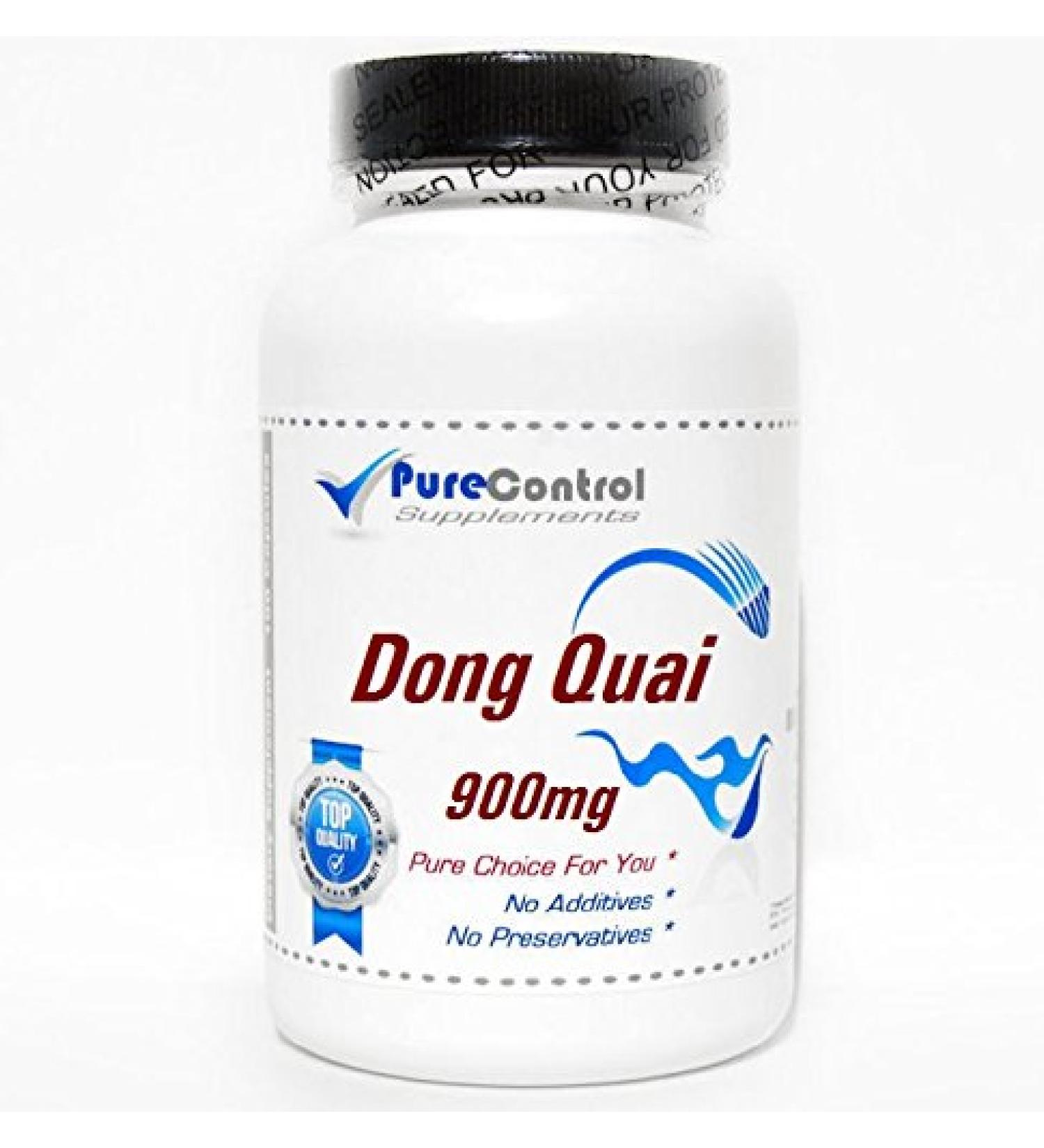 Dong Quai 900mg // 100 Capsules // Pure // by PureControl Supplements