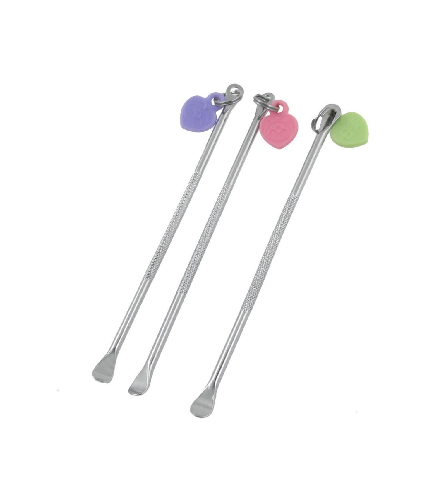 Qtqgoitem Metal Heart Decor Ear Care Wax Remover Cleaner Tool Pick 6 Pcs Silver Tone (Model: 787 c80 dc9 be5 29e)