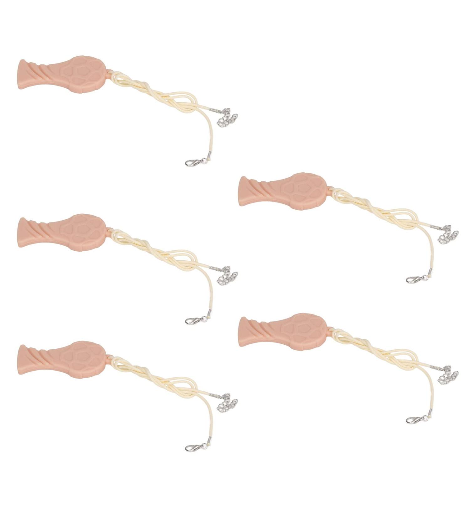 Kau Necklace - 5 Dishwasher-Safe Silicone Fidget Necklaces for Autism & ADHD Relief | Ideal for Boys Girls & Adults - Buy Online on GoSupps.com