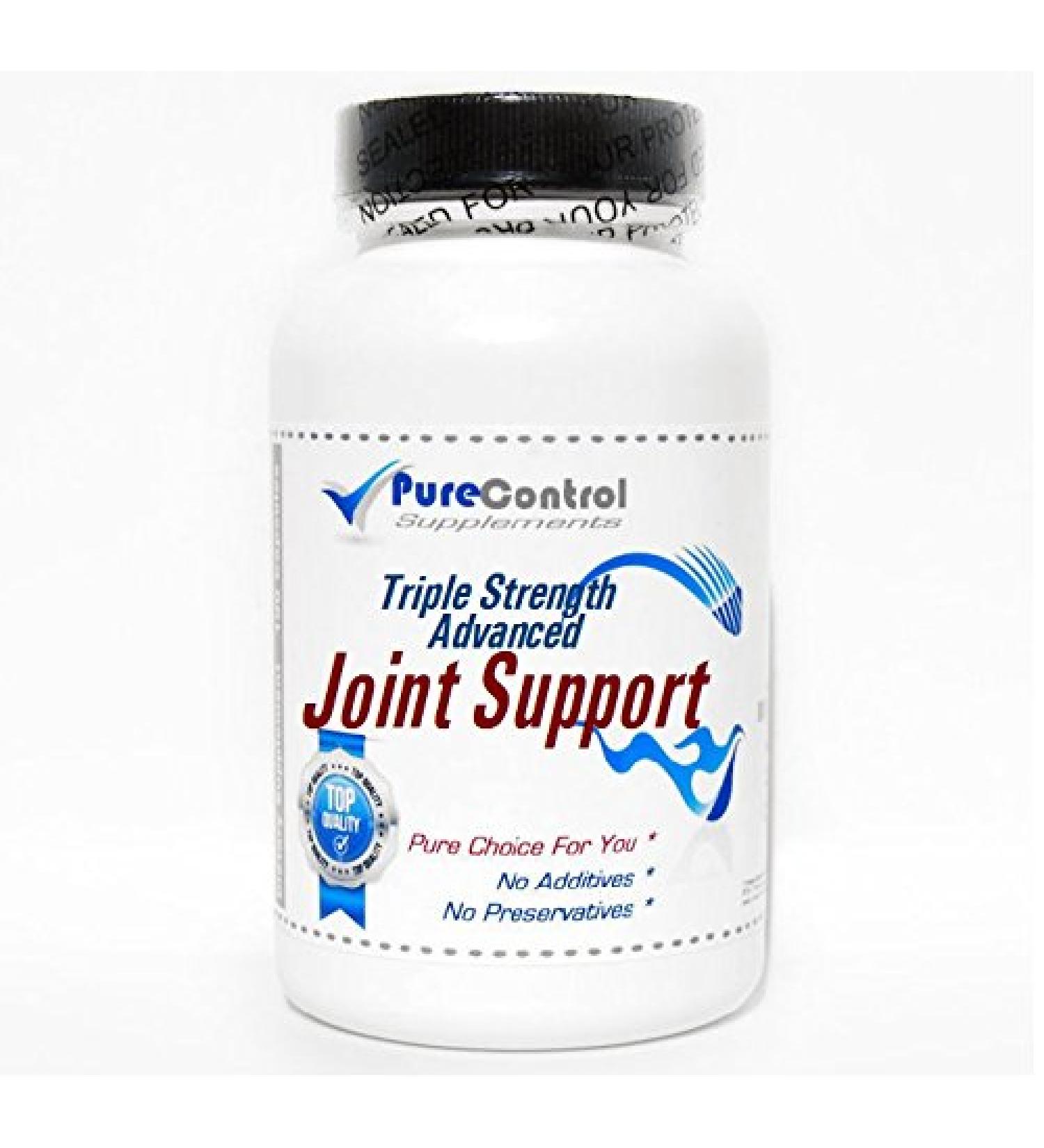 Triple Strength Advanced Joint Support // 90 Capsules // Pure // by PureControl Supplements