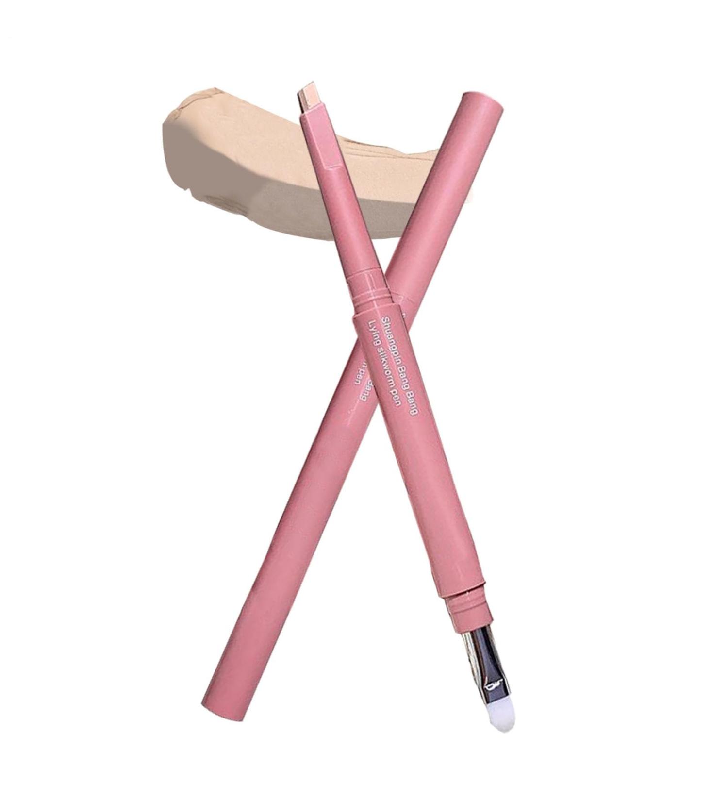 Eyebrow Pencils Double Sided Eyebrow Pencil Angular Tip Applicator Highlight Tool Pen for Makeup Work Party Beauty Women Beginners Social Girl 01 - Buy Online on GoSupps.com
