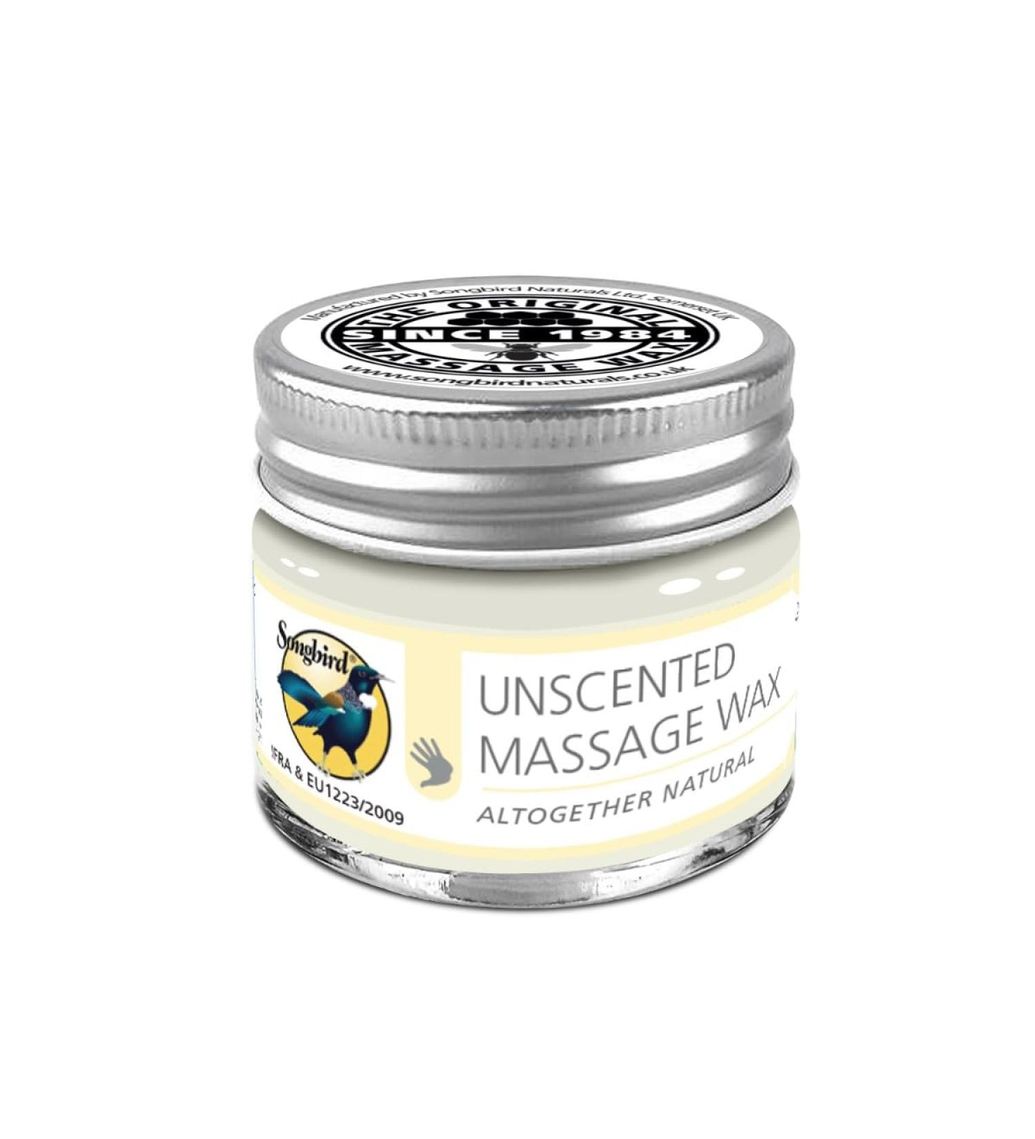 Unscented massage wax 20 gr
