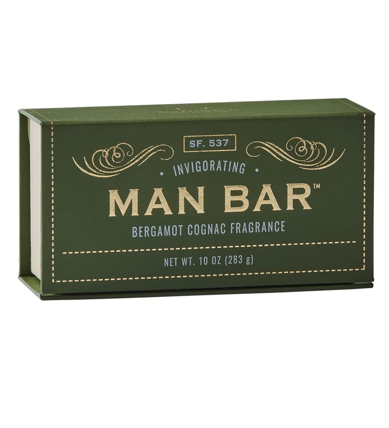 San Francisco Soap Co. Invigorating Bergamot Cognac Man Bar - Buy Online on GoSupps.com