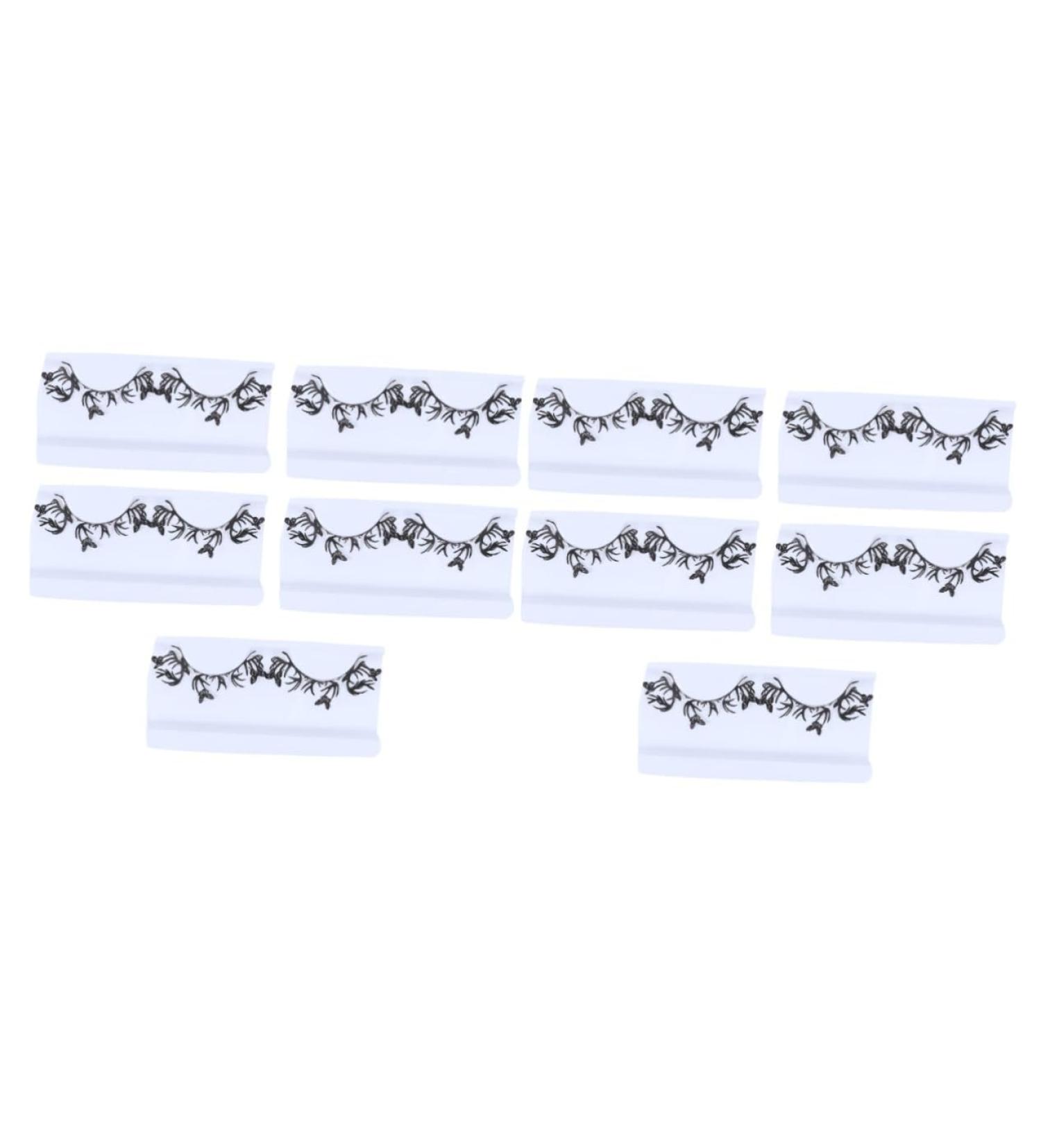 ABOOFAN 10 Pairs Eyelashes Fake Eye Lashes Fake Lashes Christmas Fake Eyelash Masquerade Lashes Makup Party Eyelash Dress Paper Cutting Lashes Natural False Lashes Clothing Make up - Buy Online on GoSupps.com