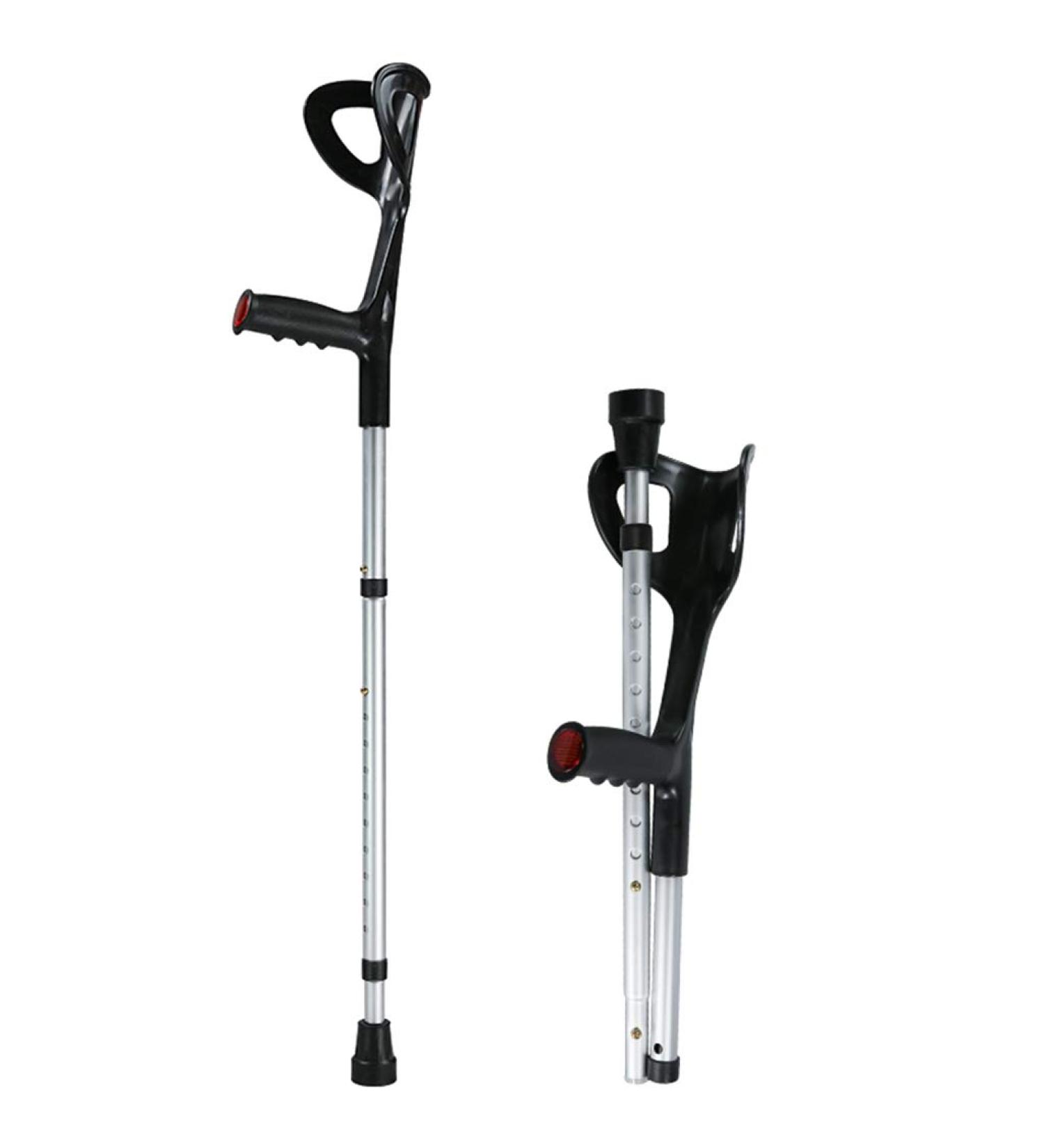 Folding Forearm Adult Crutches Height Adjustable Medical Arm Cuff Crutch Lightweight Aluminum Alloy Ergonomic Design Fashionable Bathing in Sunlight - Buy Online on GoSupps.com