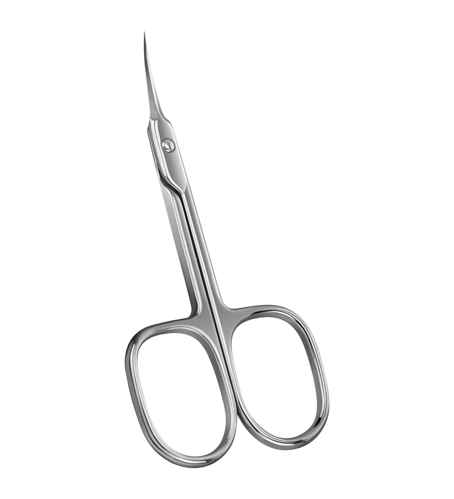 CGBE Extra Fine Curved Blade Cuticle Scissors - Professional Manicure Tool for Cuticle Care, Eyebrows, Eyelashes, and Dry Skin - Super Slim Design with Precise Pointed Tip - Buy Online on GoSupps.com