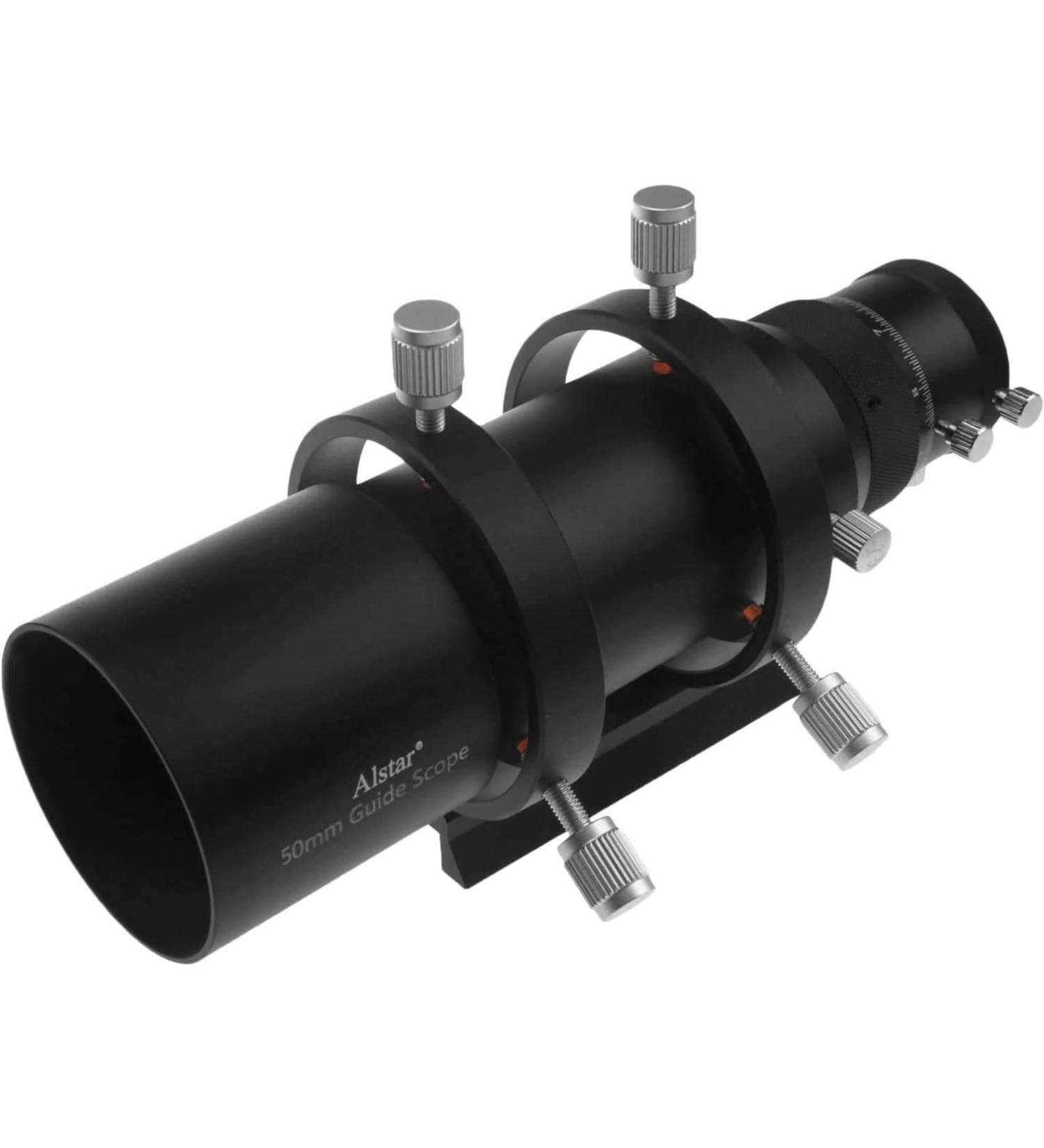 Alstar 50mm Compact Deluxe Finder & Guidescope Kit with 1.25 Double Helical Focuser - Ultimate Precision for Astrophotography - Buy Online on GoSupps.com