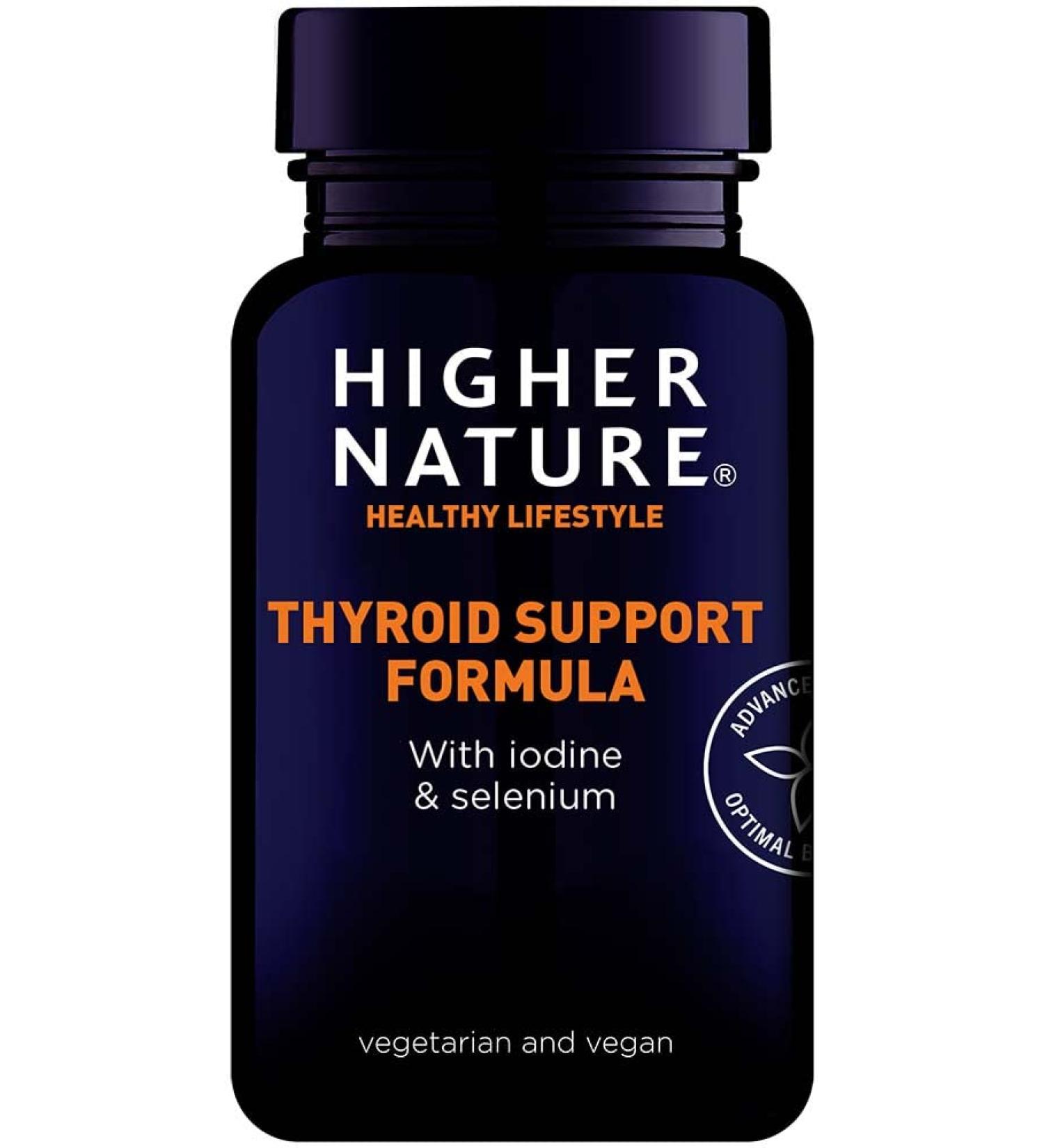 Higher Nature Thyroid Support Formula 60 Capsules Pack of 3 - Buy Online on GoSupps.com