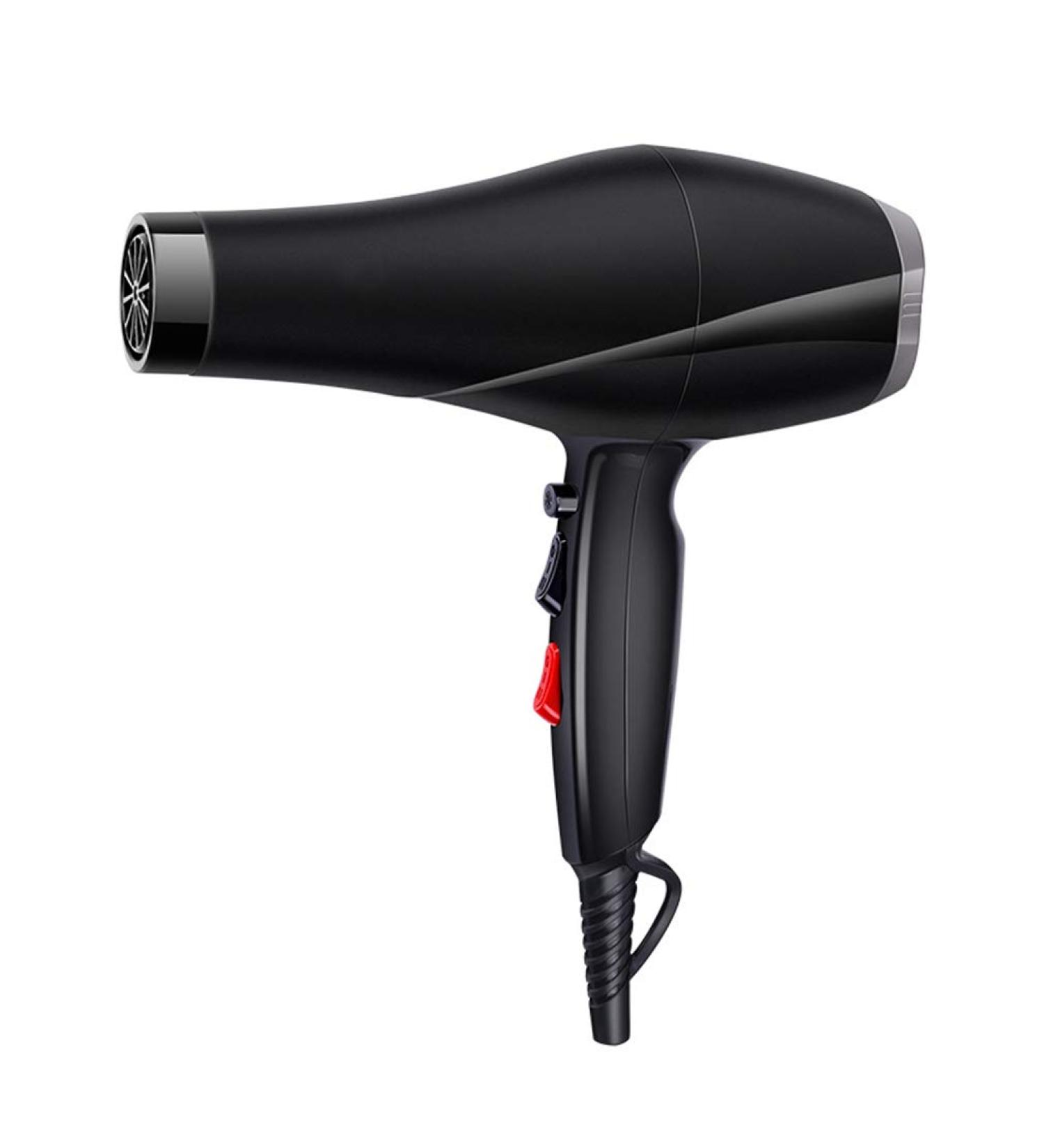 1800W Pro Hair Dryer with Nozzle Ionic Powerful Salon Blow Dryer AC Motor Fast Hairdryer with Heat Speed Cool Air for Hairstylist Dresser Home Black Small Gift - Buy Online on GoSupps.com