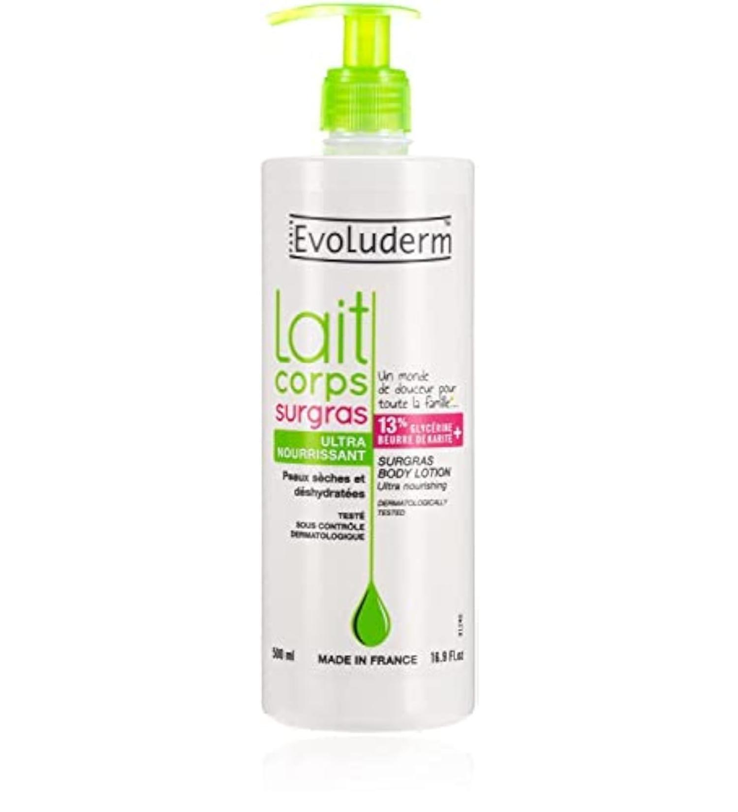 Evol.uderm Ultra-Nourishing Body Lotion | Moisturizes & Hydrates Dry & Dehydrated Skin | Suitable for Women | Vegan & Paraben Free - 500 ML - Buy Online on GoSupps.com