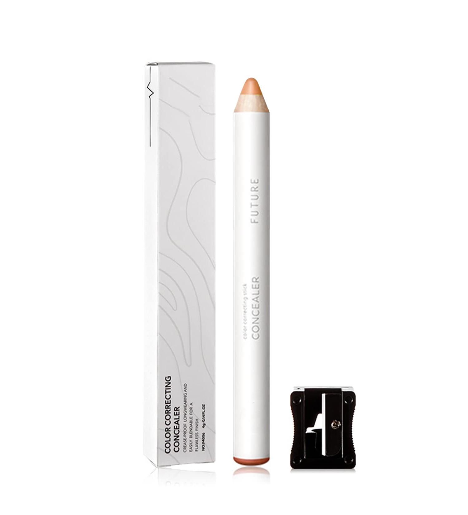 Peach Color Correcting Concealer Stick | Full Coverage Brightening Concealer for Dark Circles, Redness, and Acne Blemishes - Buy Online on GoSupps.com