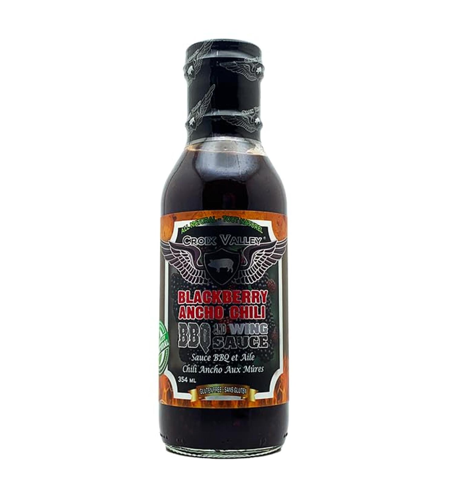 Croix Valley Blackberry Ancho Chili BBQ & Wing Sauce