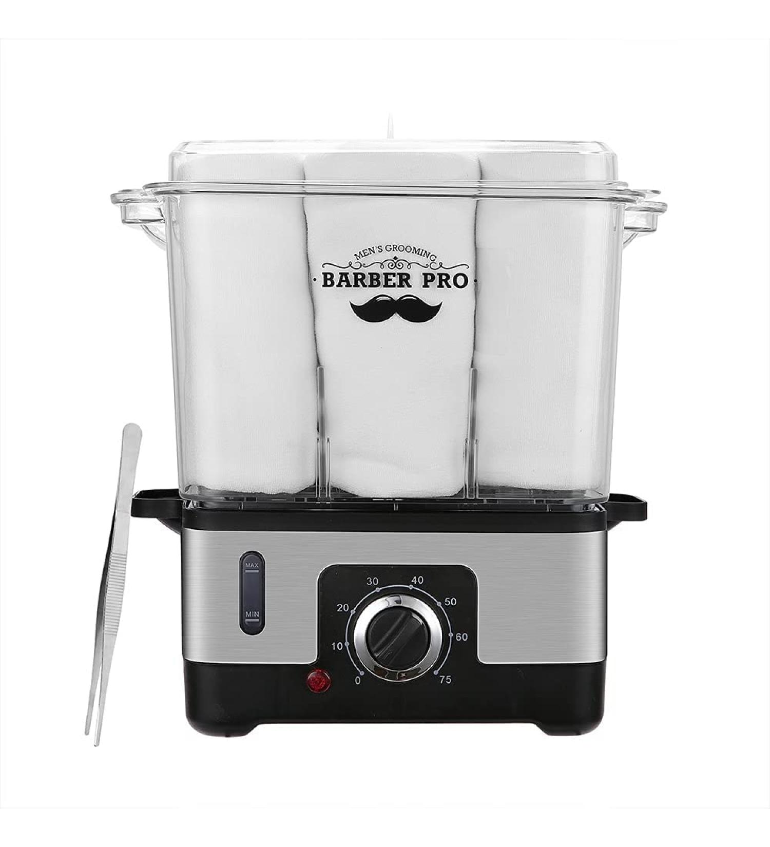 Professional Mini Towel Warmer Steamer for Spa, Salon, and Barber - Fast Heating for Physiotherapy and Hot Shaving - Buy Online on GoSupps.com