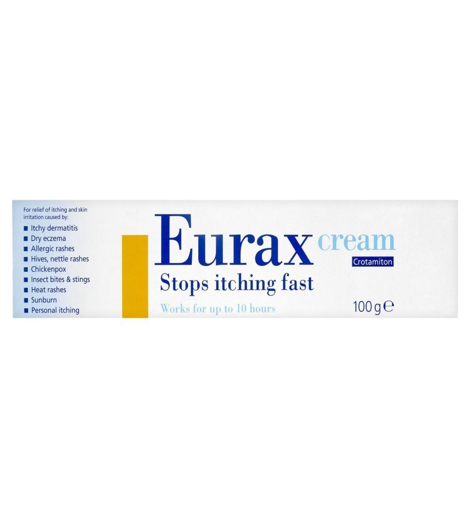 Eurax Stops Itching Fast Cream 100 g
