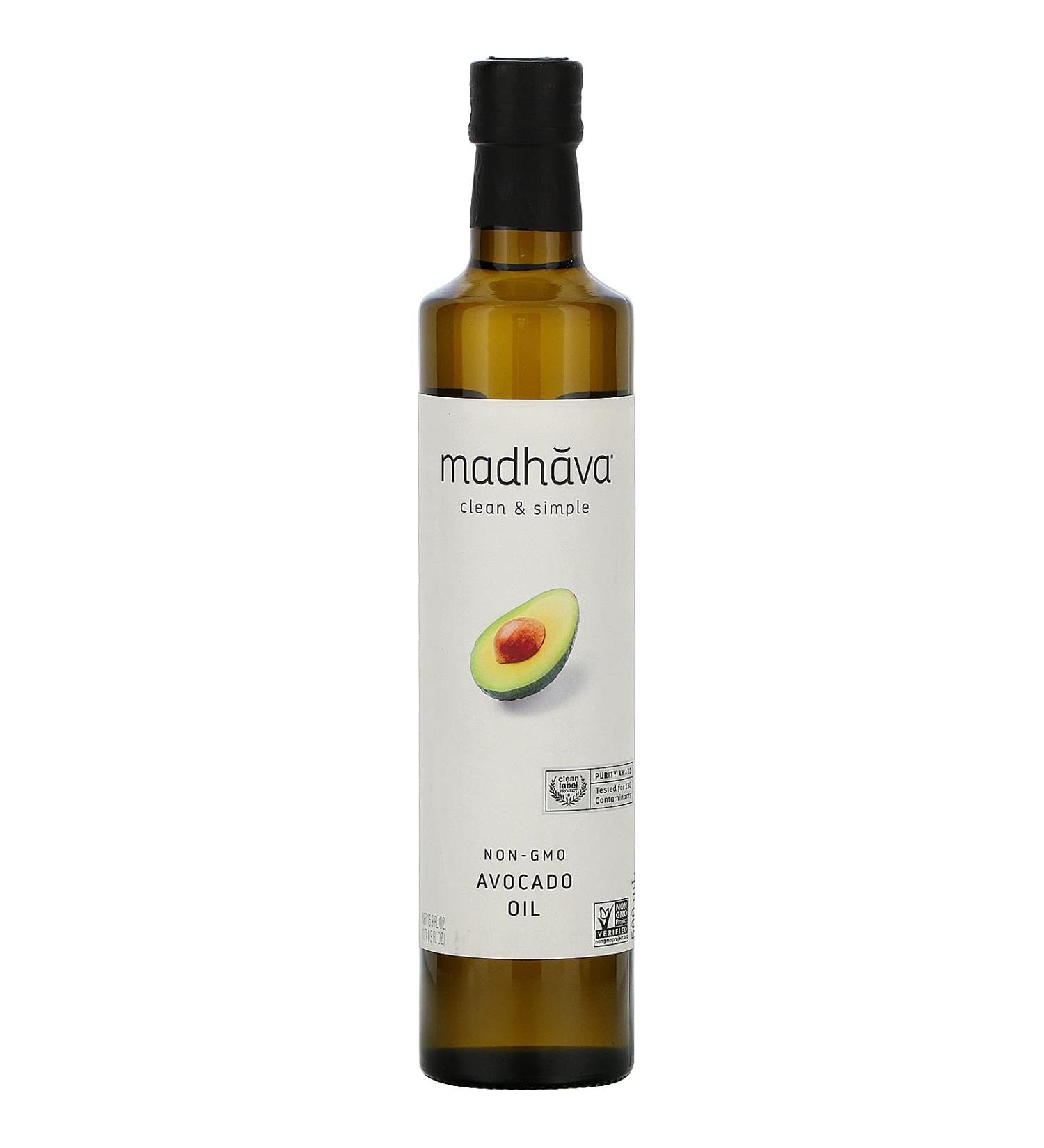 Madhava Natural Sweeteners Clean & Simple  Avocado Oil 16.9 fl oz (500 ml)