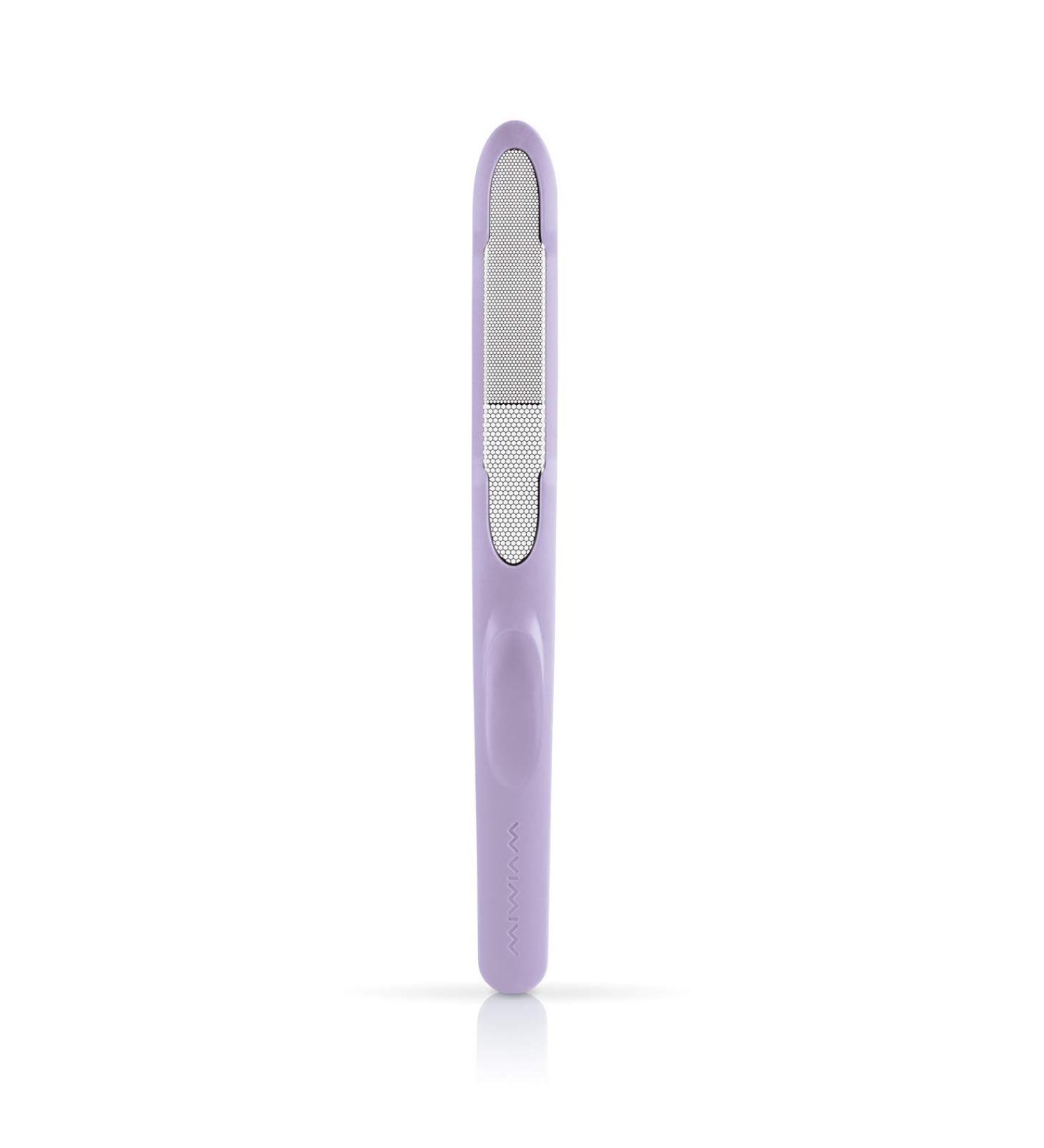 Miwiam Nail File | Smooth Rust-Free & Residue-Free Cleaning | Coarse & Fine Zones | 50g Lilac Nail Care Tool - International Shipping Available - Buy Online on GoSupps.com