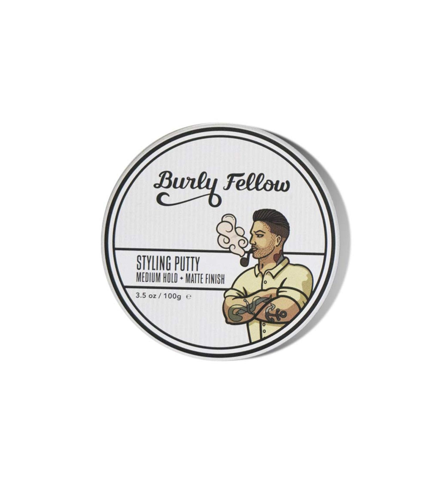 Burly Fellow Styling Putty - Medium Hold, Matte Finish for Men's Hair Care - Buy Online on GoSupps.com