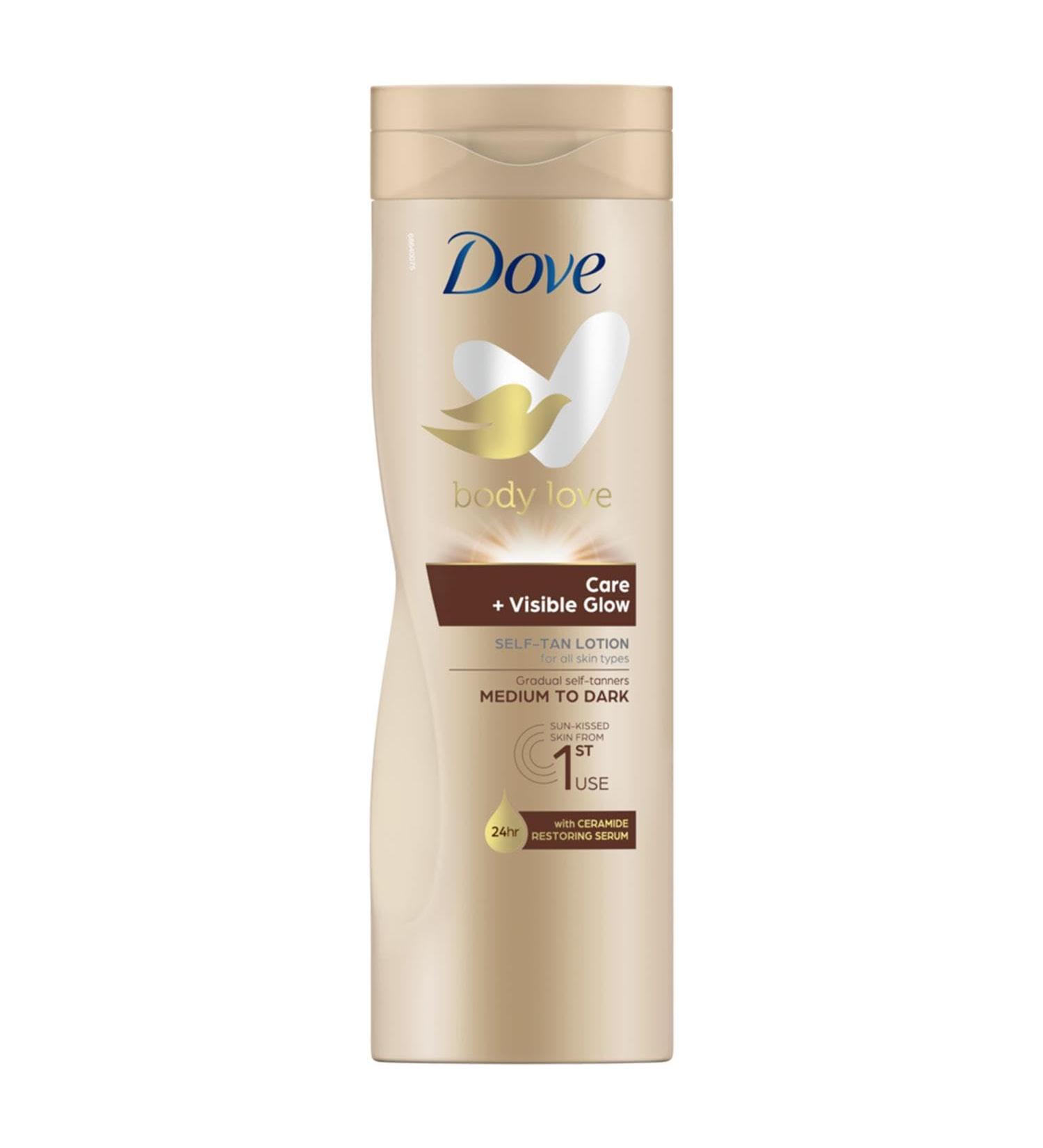 Dove Body Lotion 400 ml - Visible Glow Dark - Intense Hydration for Radiant Skin | International Shipping - Buy Online on GoSupps.com