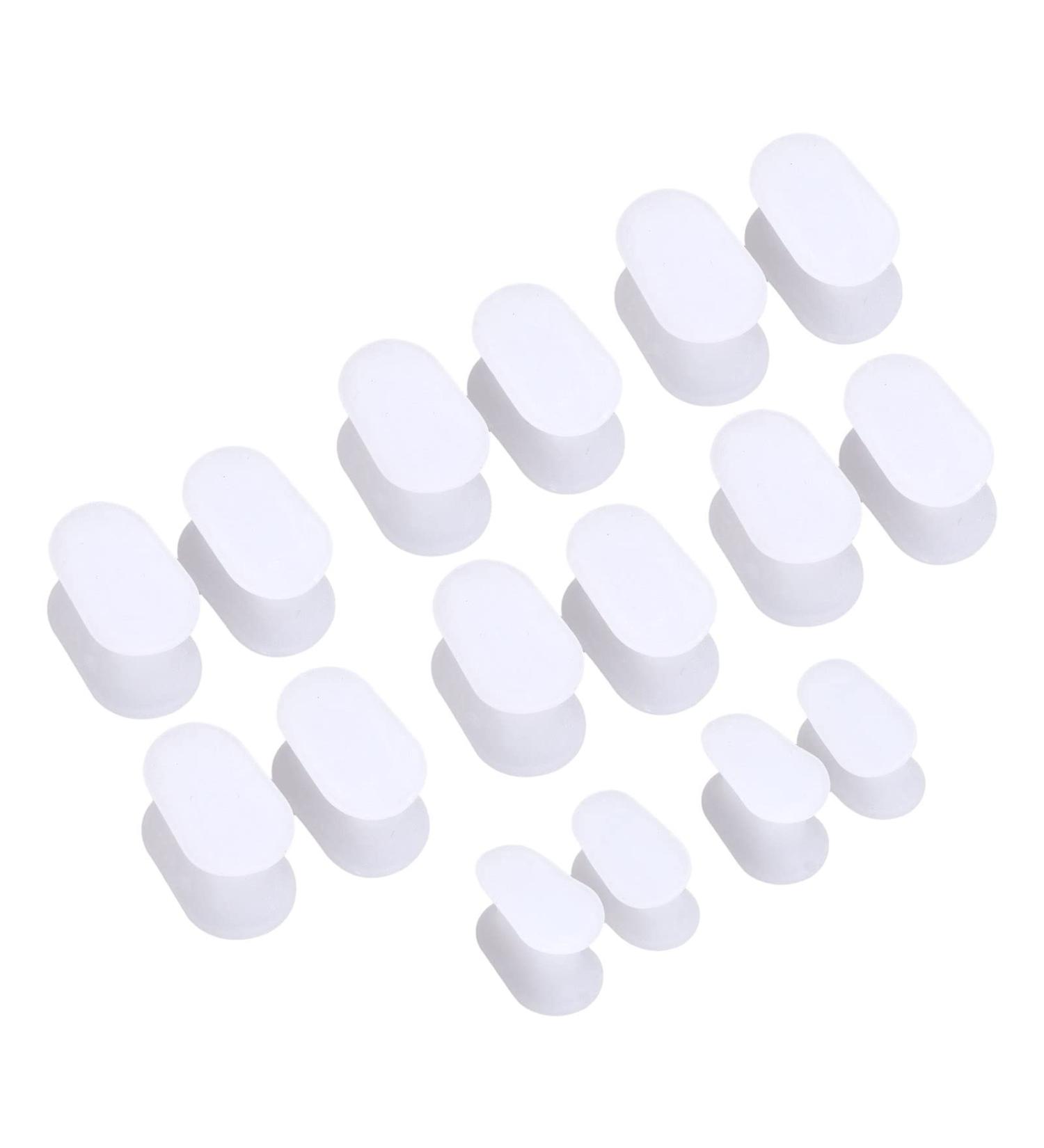 8 Pairs Hallux Valgus Corrector Toe Separator - Foot Care for Men - Buy Online on GoSupps.com