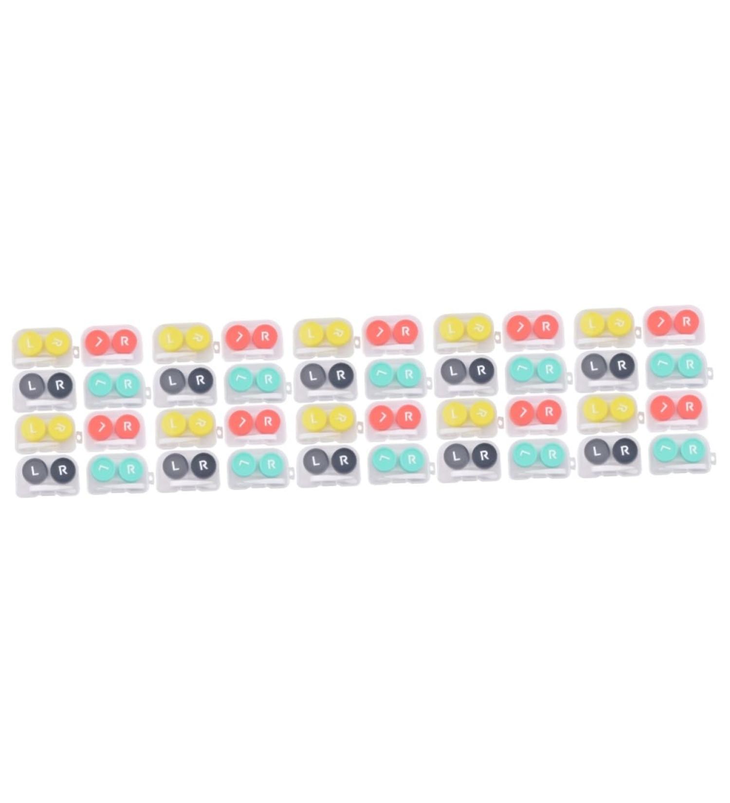 Solustre 40 STK Contact Lens Containers - Travel Case & Storage Box for Contact Lenses - Lensing Remover Included - Buy Online on GoSupps.com