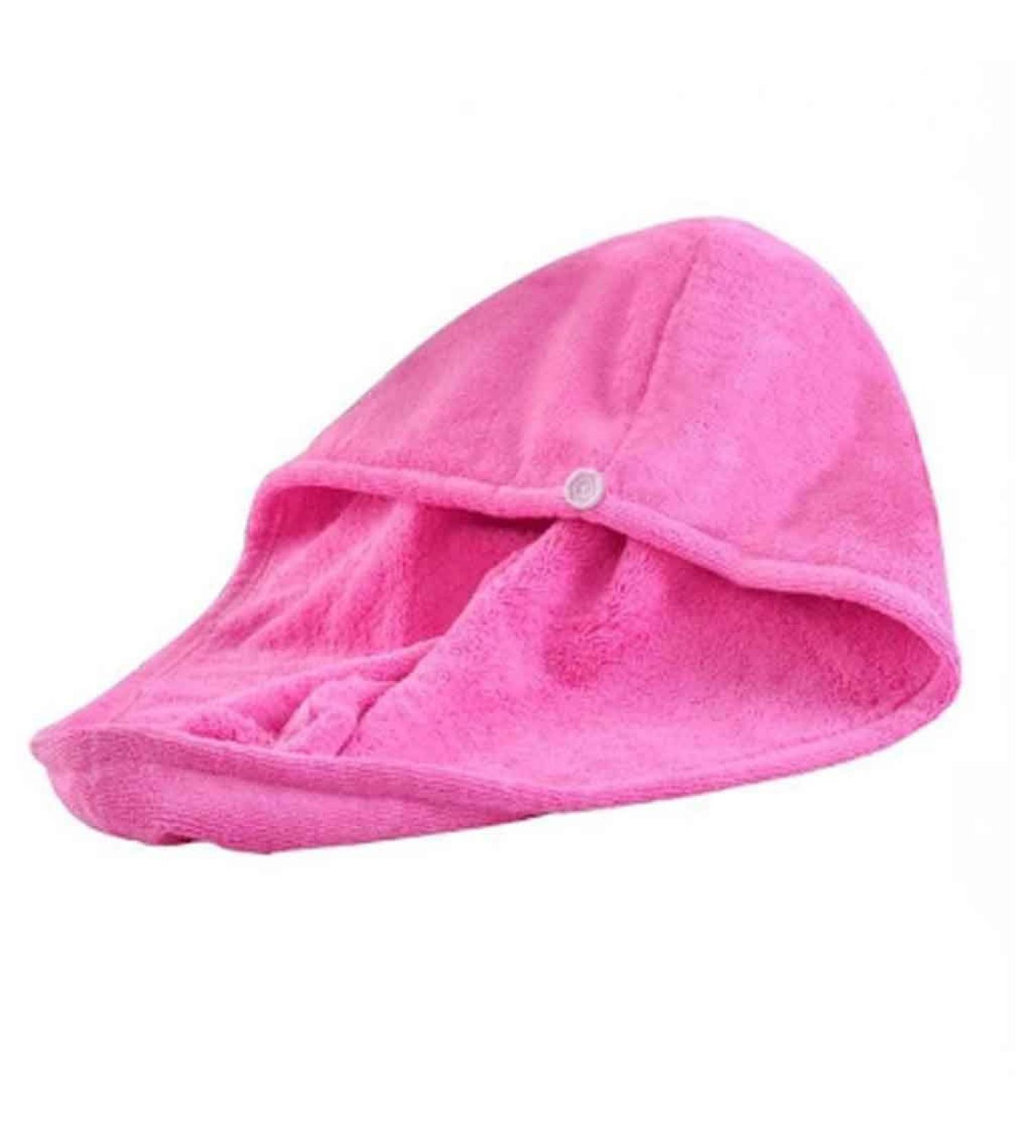 Microfiber Dry Hair Cap - Super Absorbent Quick-Dry Towel Hat for Women | White Dinosaur Doodle Design - Buy Online on GoSupps.com