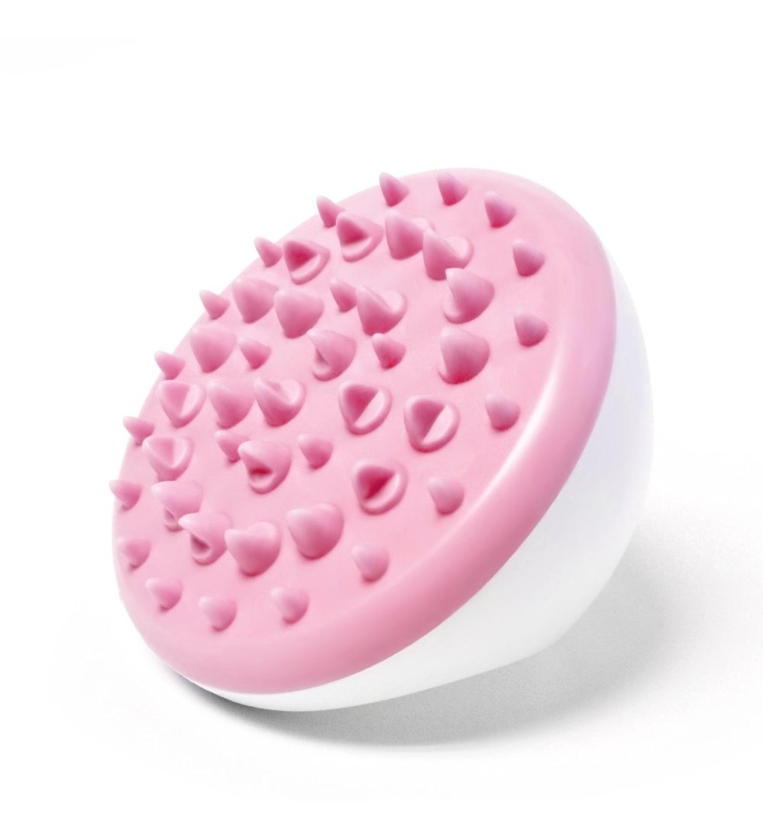 TOUCHBeauty Cellulite Massager Brush Mitt for Arm, Leg & Body Slimming - Pink - Buy Online on GoSupps.com