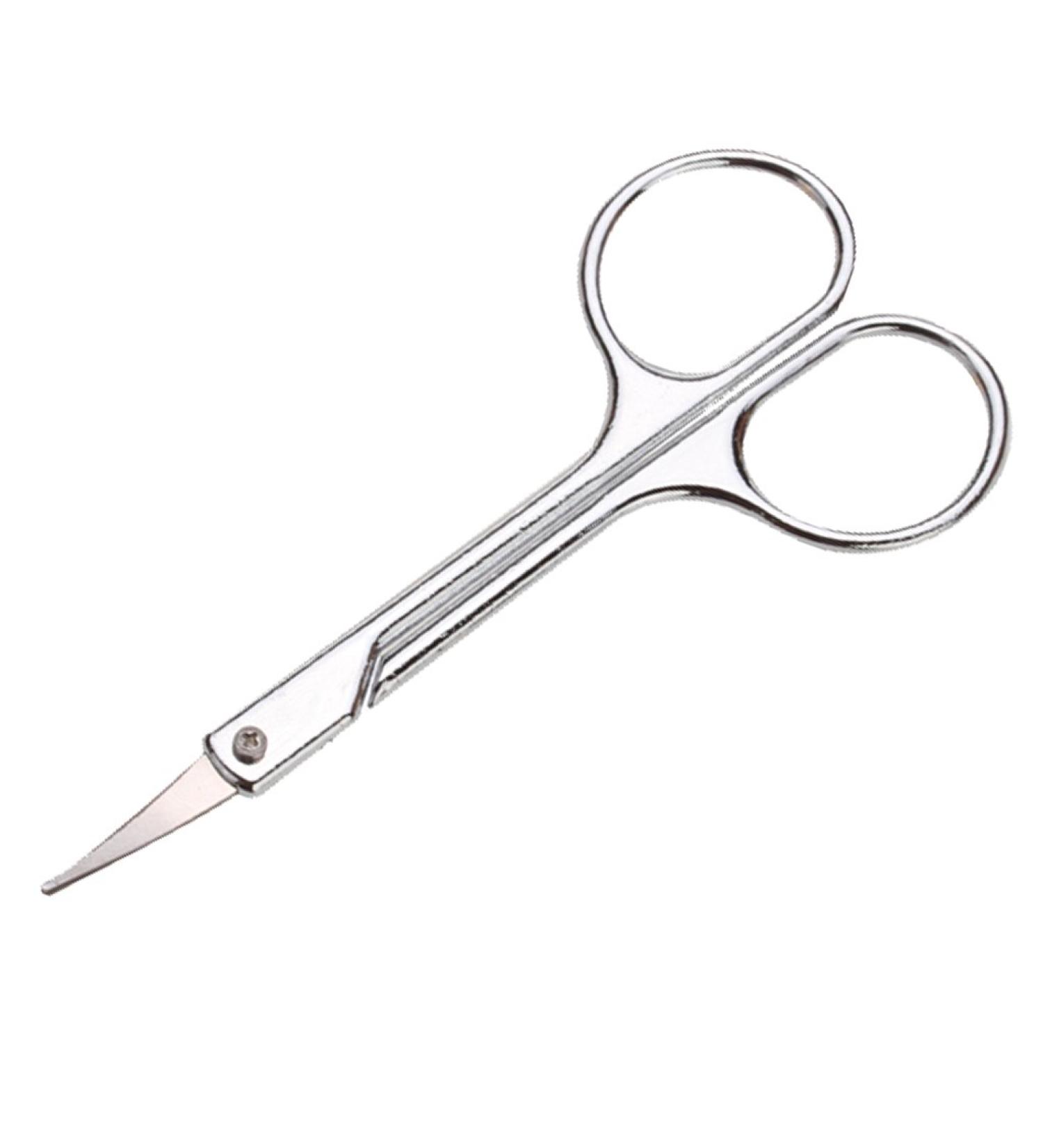 Salon Fine Point Curved Cuticle Nail Nose Scissors - Buy Online on GoSupps.com