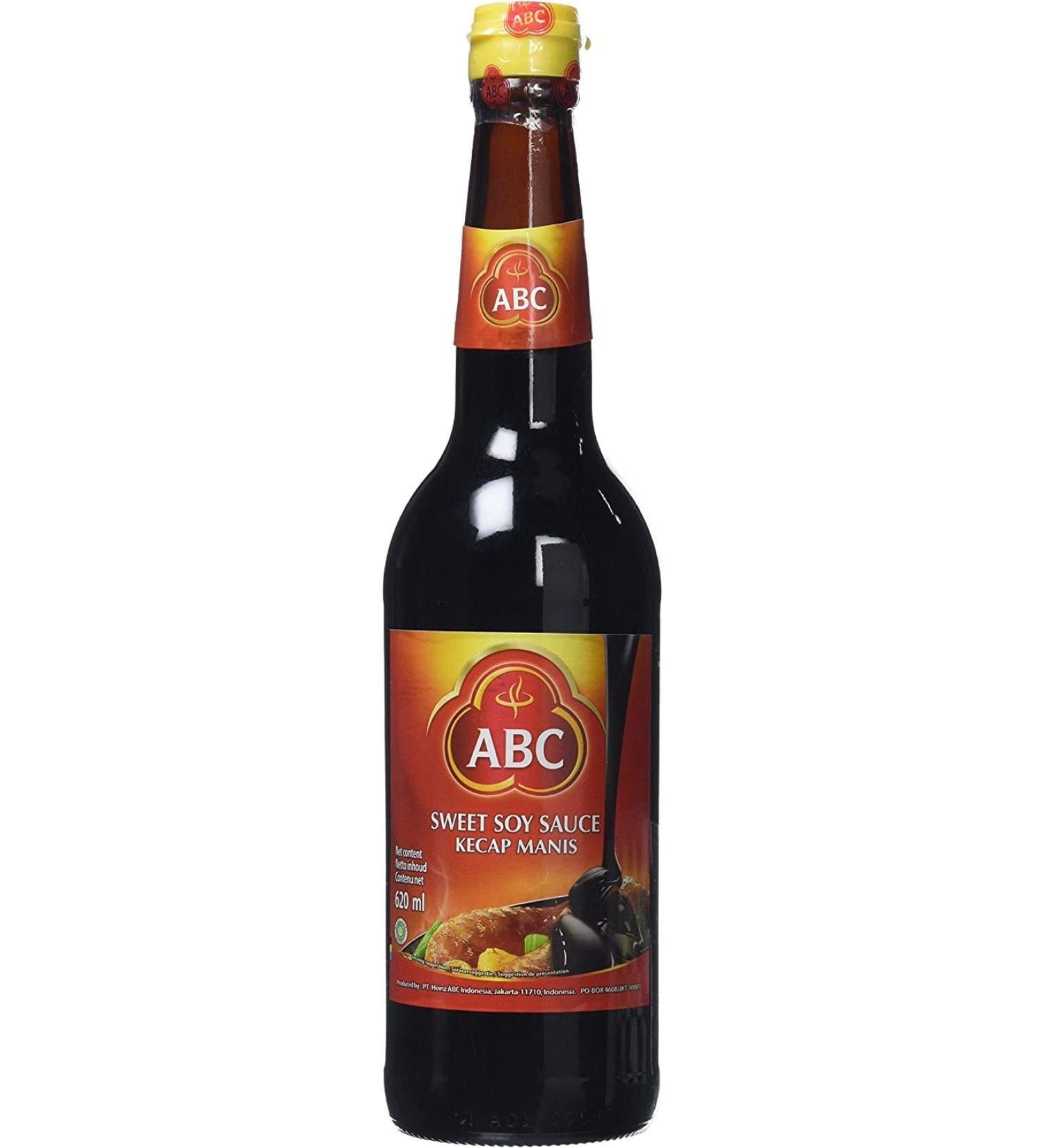 Gharana Swaad Ka Khazaana ABC Kecap Manis Sweet Soy Sauce 600ml - Authentic Indonesian Sauce for Aromatic Sweet Taste - Buy Online on GoSupps.com