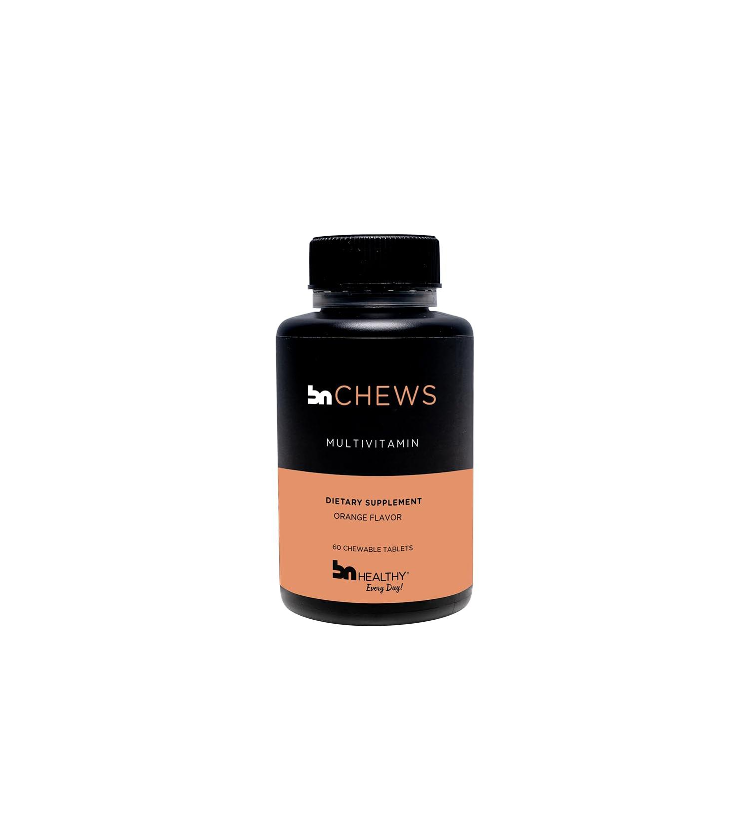BNHealthy BN Chews Orange with 18mg Iron - Chewable Multivitamins
