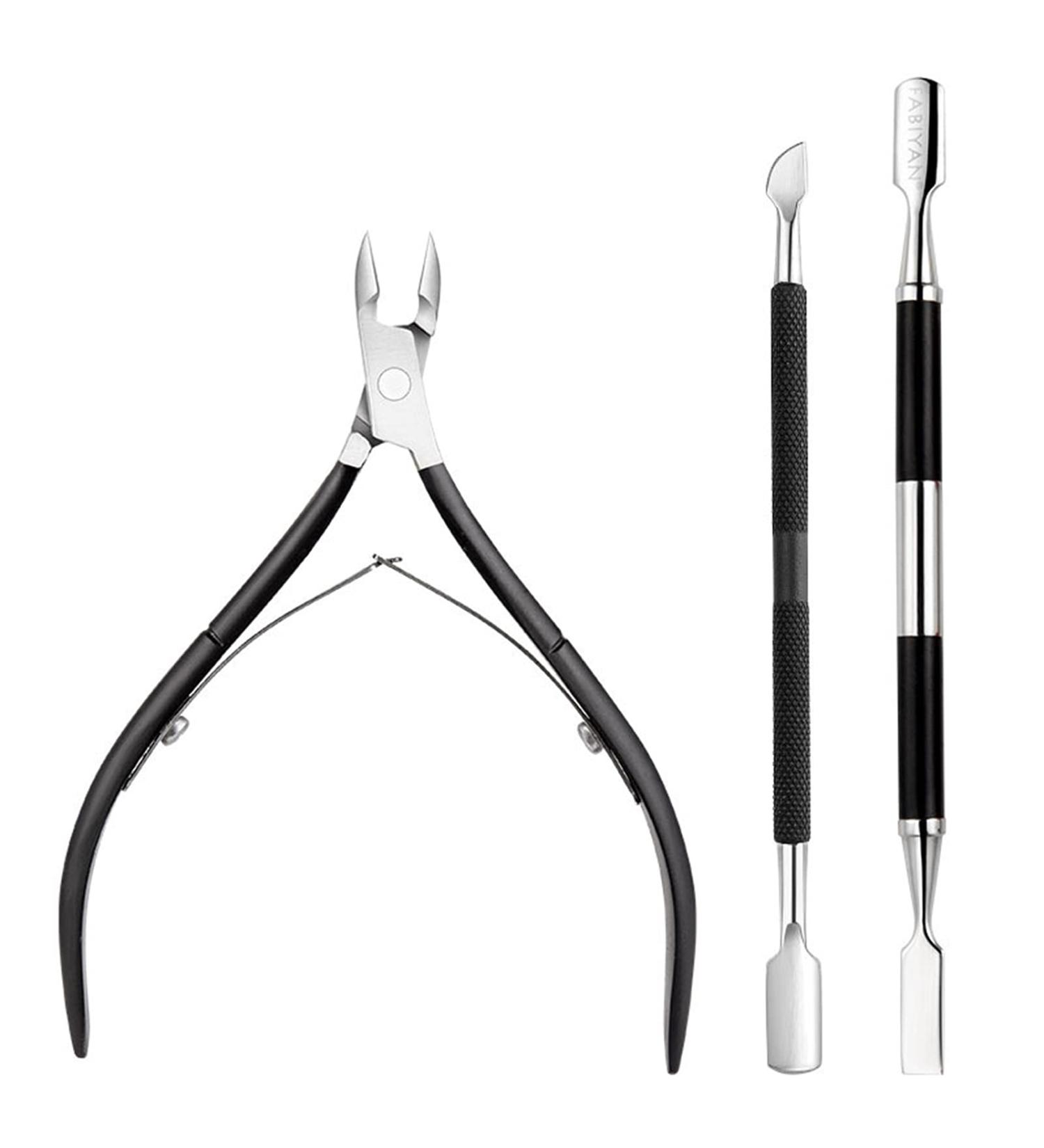 Galand 1 Set Cuticle Trimmer Remover Pusher Scissors Stainless Steel Cuticle Nipper Cutter Clipper Nail Care Tool for Manicure and Pedicur #7 - Buy Online on GoSupps.com