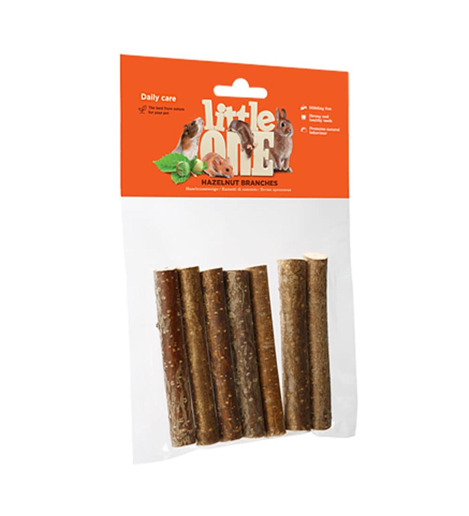 Little One Snack Hazelnut Branches in a Bag 7 Pieces Pack of 4 (4 x 35 g) Hazelnut 0.04 g (Pack of 4)