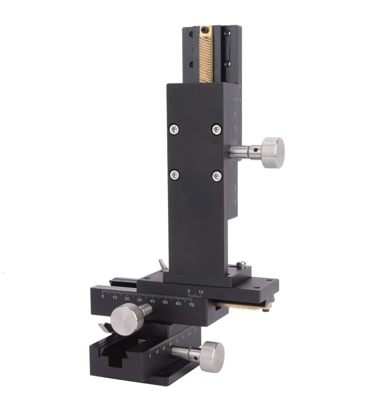 Gear Sliding Stage - Detachable Manual Trimming Resistant & Adjustable for Precision Measuring Devices | International Shipping Available - Buy Online on GoSupps.com