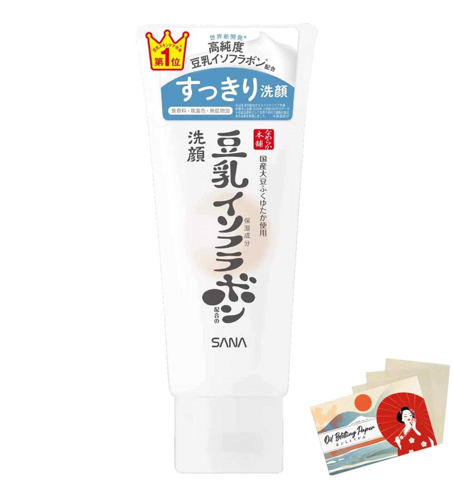 Nameraka Honpo Sana Soy Milk Isoflavone Cleansing Face Wash NC 150g - Buy Online on GoSupps.com