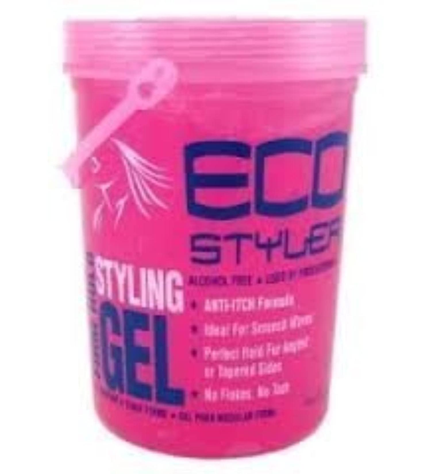 Eco Styler Firm Hold Gel (Pink) Size: 5lb