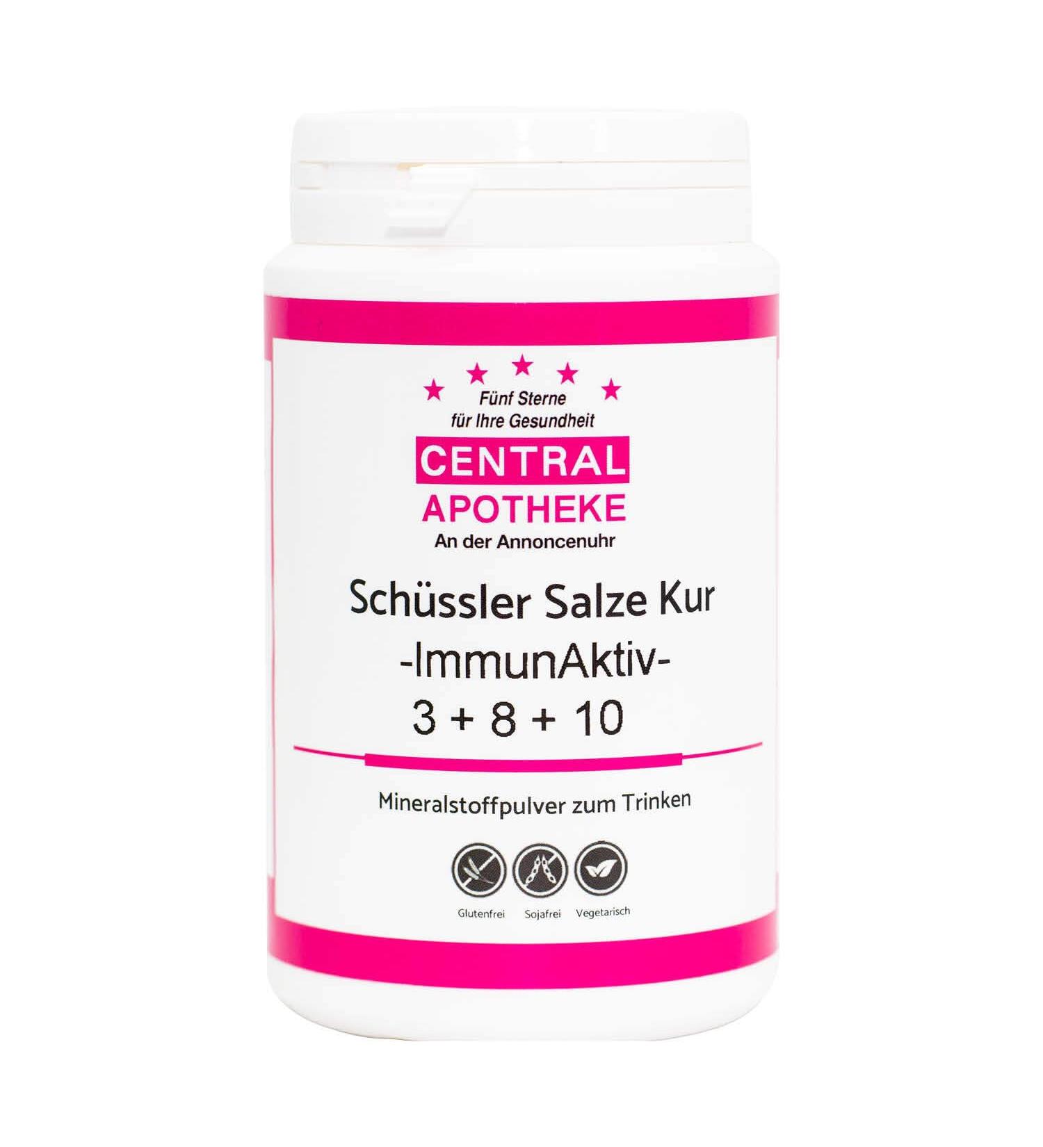  Casida Sch ssler Salts Immune Activation Treatment 3 + 8 + 10 Sch ssler Salt Set 225 g - Buy Online on GoSupps.com