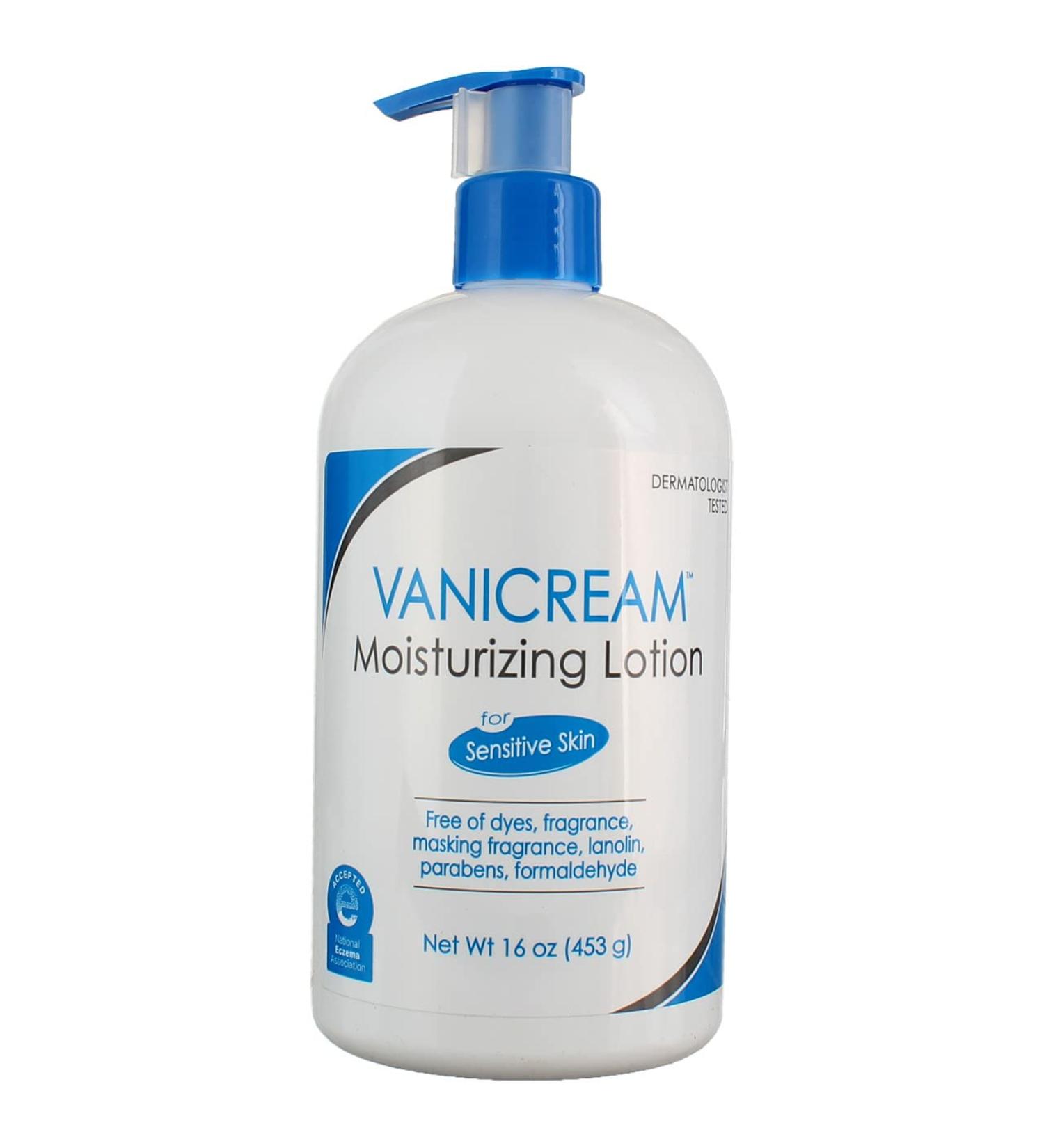 Vanicream Moisturizing Lotion 16 Ounce - Pack of 3 | Sensitive Skin Care - Buy Online on GoSupps.com