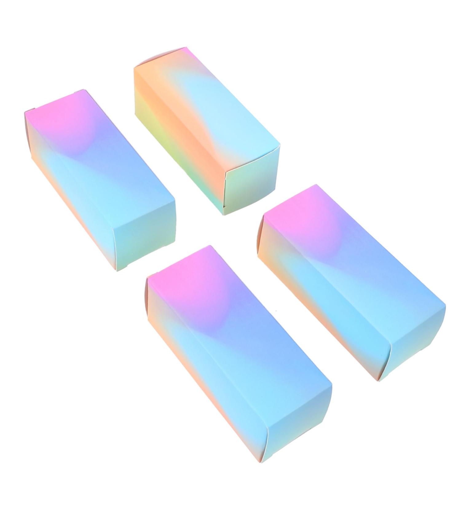 Mikinona 100Pcs Bo te Bo te D'Emballage De Bricolage Porte-Rouge Bricolage Conteneurs De Stockage De Brillant En Papier Bo tes D'Emballage De Brillant tui - Buy Online on GoSupps.com