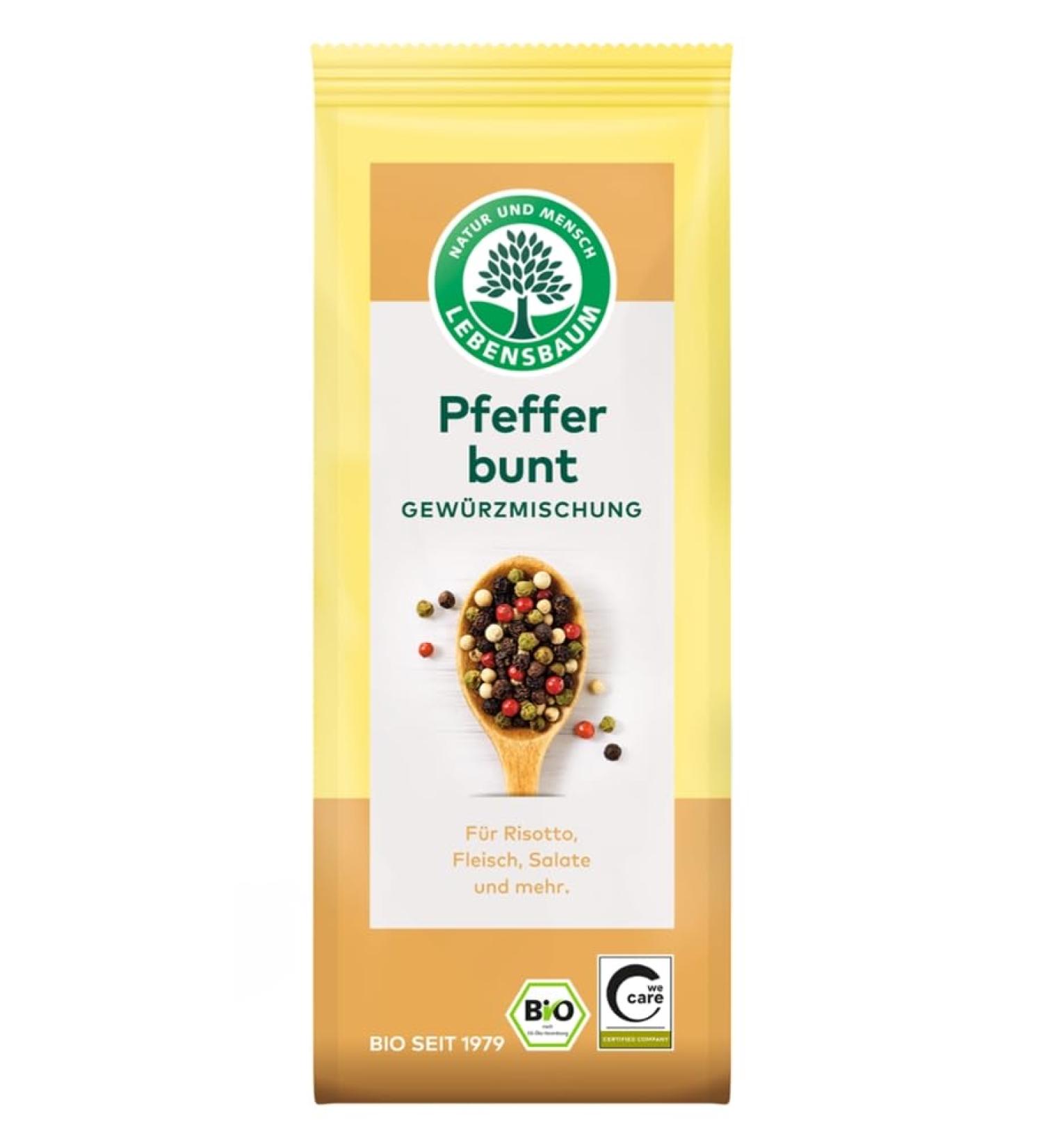 Lebensbaum Pepper - Whole Coloured 50g
