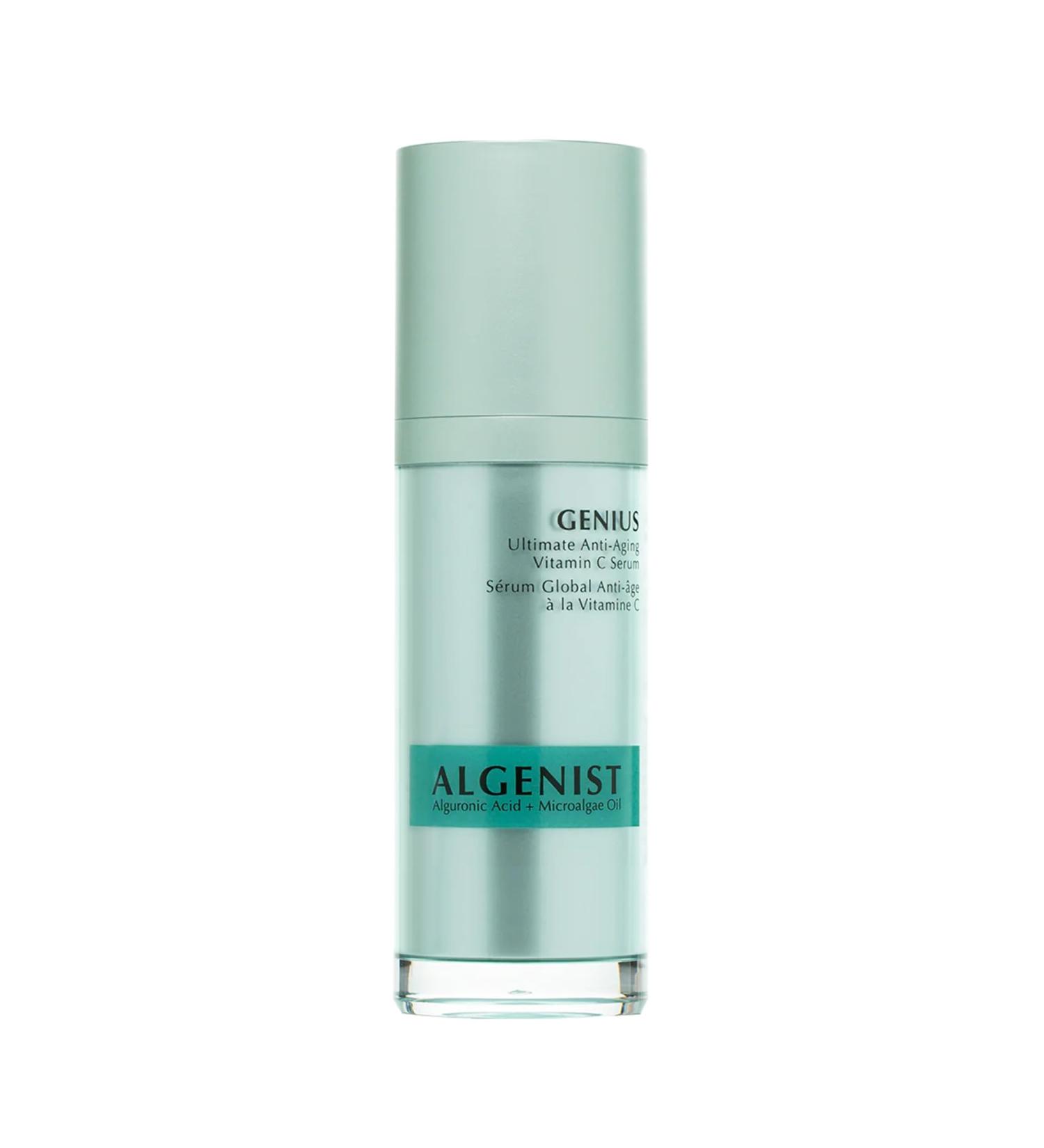Algenist GENIUS Ultimate Anti-Aging Vitamin C+ Serum | Vegan Brightening Serum with Alguronic Acid & Microalgae Oil | Non-Comedogenic & Hypoallergenic Skincare 1 Fl Oz - Buy Online on GoSupps.com