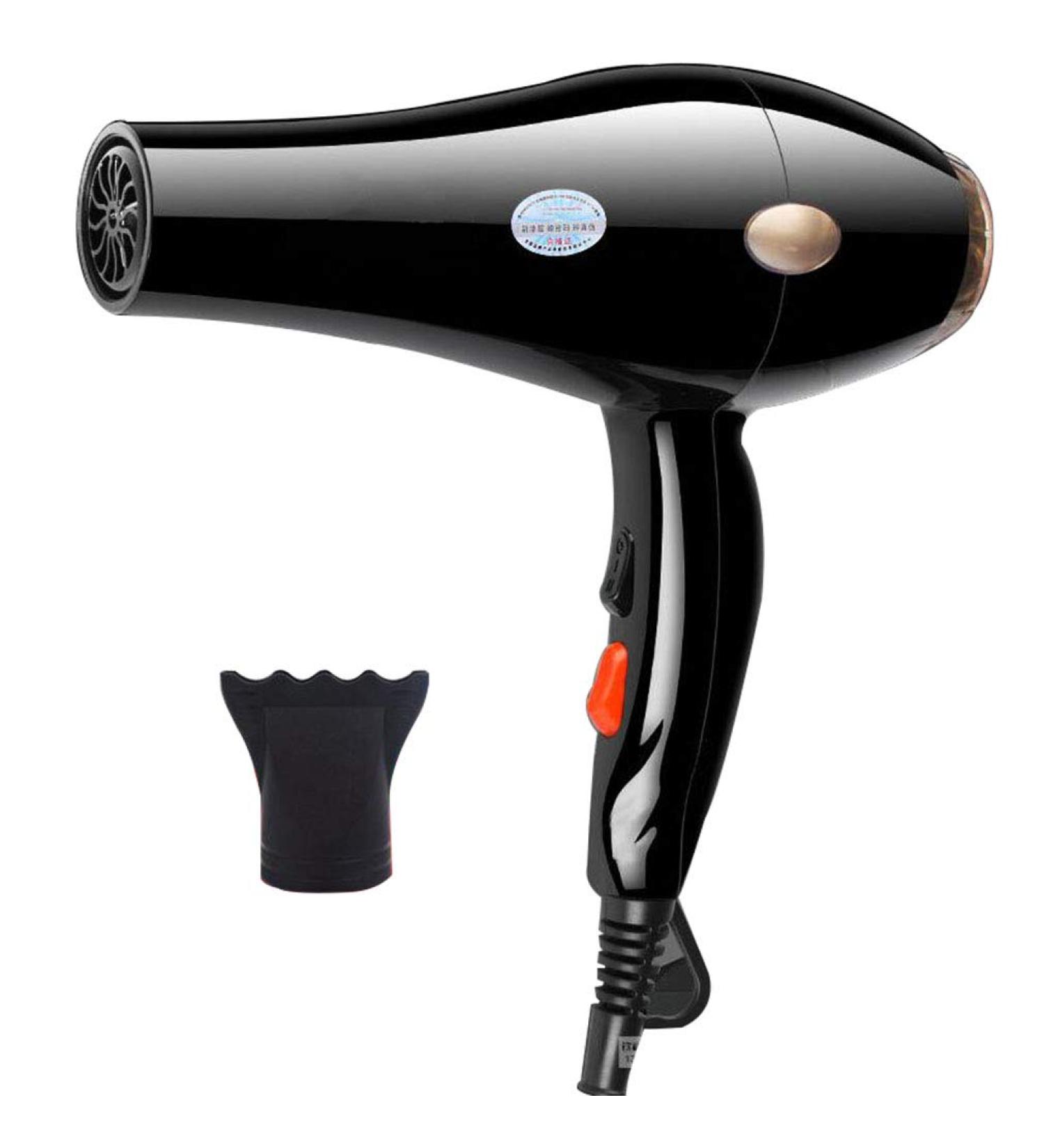 2200w Professional Salon Hair Dryer Powerful Blue-ray Negative Ionic Hairdryer AC Motor Infrared Heat Low Noise Blow Dryer with Concentrator 3 Heat 2 Speed Settings for Home and Salon Small Gift - Buy Online on GoSupps.com