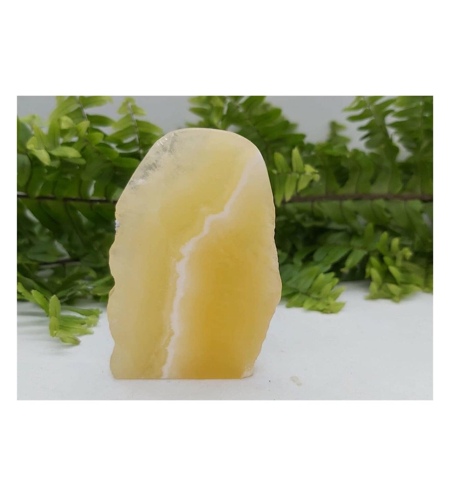 Natural Crystal Rough 65g-70g Raw Natural Piece of Orange Calcite Crafts