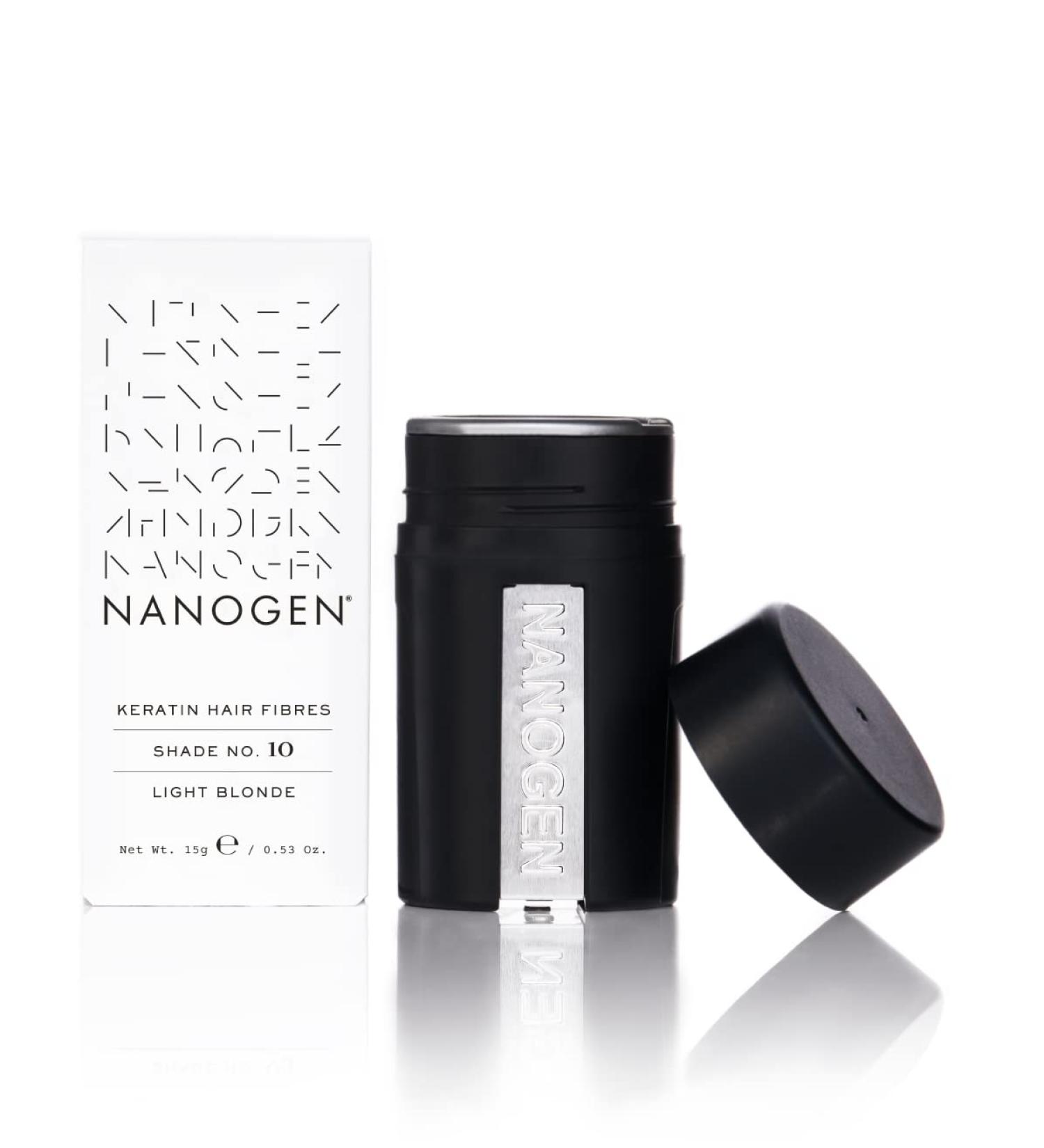 Nanogen Hair Fibres 15g - Light Blonde (Pack of 1) - Buy Online on GoSupps.com