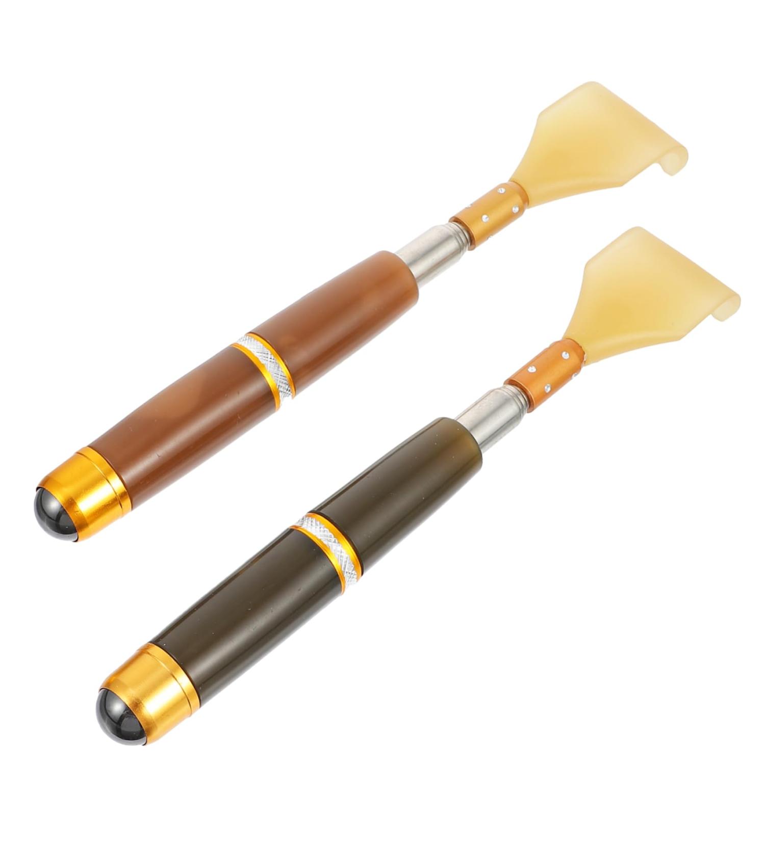 Beavorty Retractable Back Scratchers - 4-Pack Telescopic Itching Tools for Ultimate Relief | Green Body Scratch Grate - Buy Online on GoSupps.com