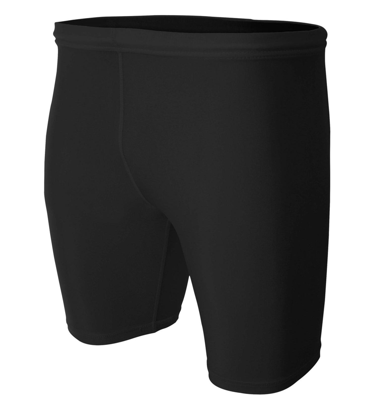A4 Men's N5259 N5259-scr Compression Shorts Men N5259 XL Black