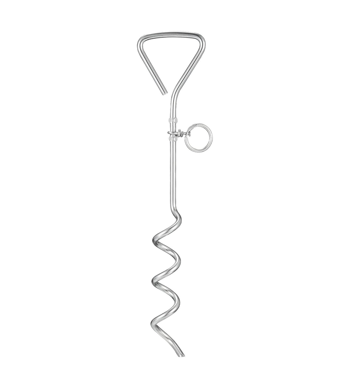 Balacoo Pet Stake Spiral Tie-Out Pet Supply Stake Dog Leash Anchor Stakes with Spiral Shape Suitable for Outdoor Yard and Camping Small Medium and Large Pets - Buy Online on GoSupps.com