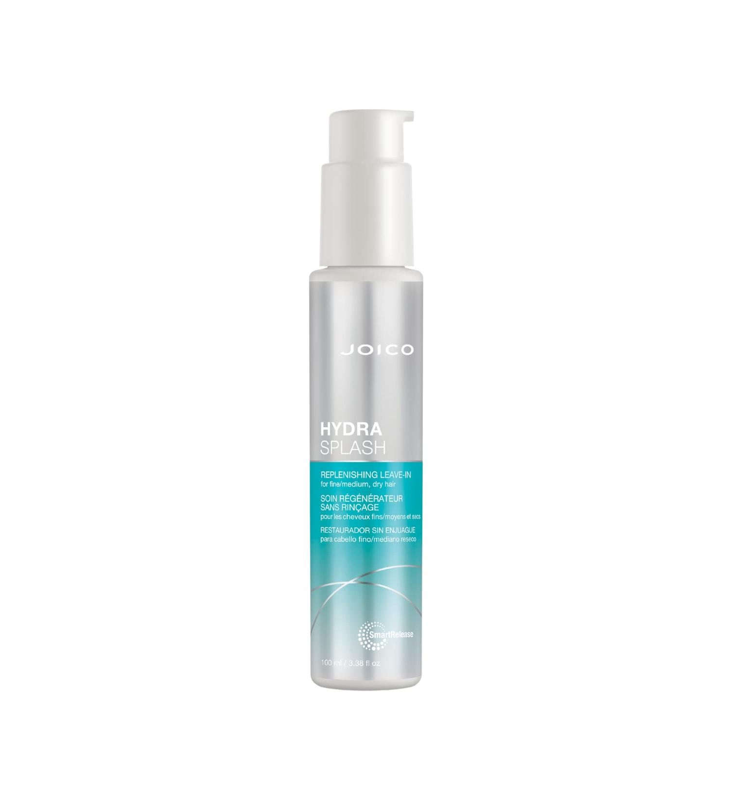 Joico HydraSplash Replenishing Leave-In for Fine, Medium & Dry Hair | Boost Softness, Add Shine, Reduce Frizz | Single Pack - Buy Online on GoSupps.com